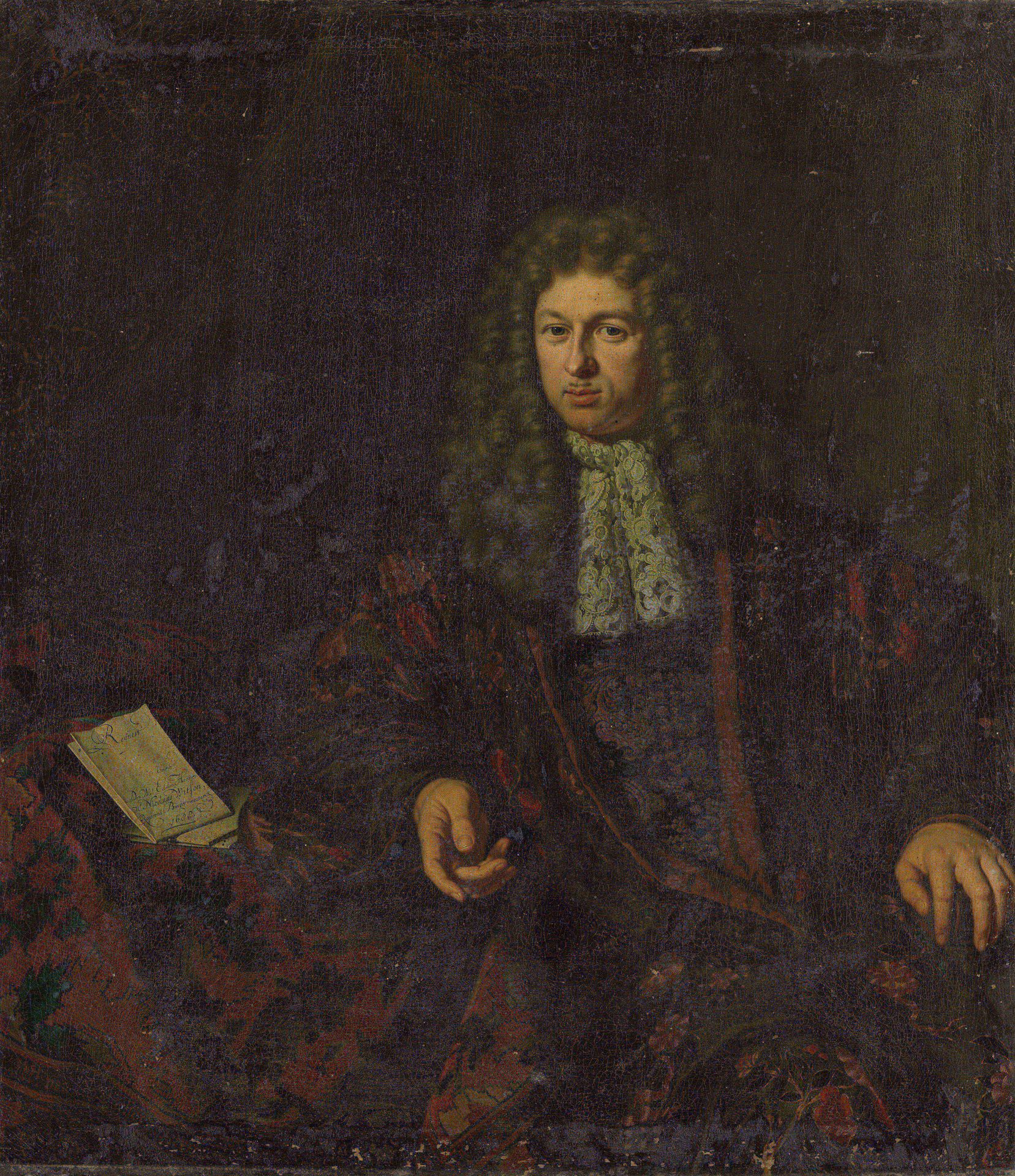 Portret van Nicolaes Witsen (1641-1717) by Michiel van Musscher