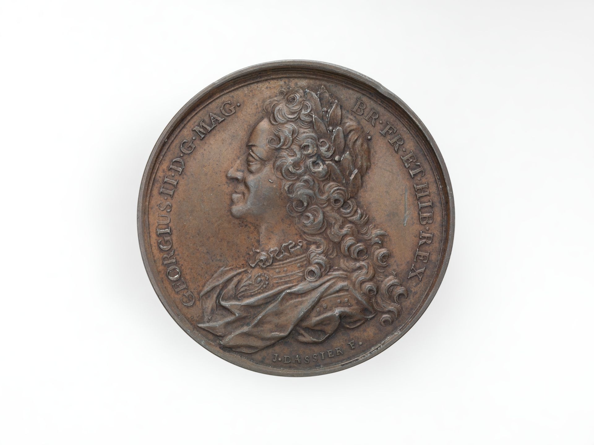 George II, from the English Monarchs series by Jean Dassier