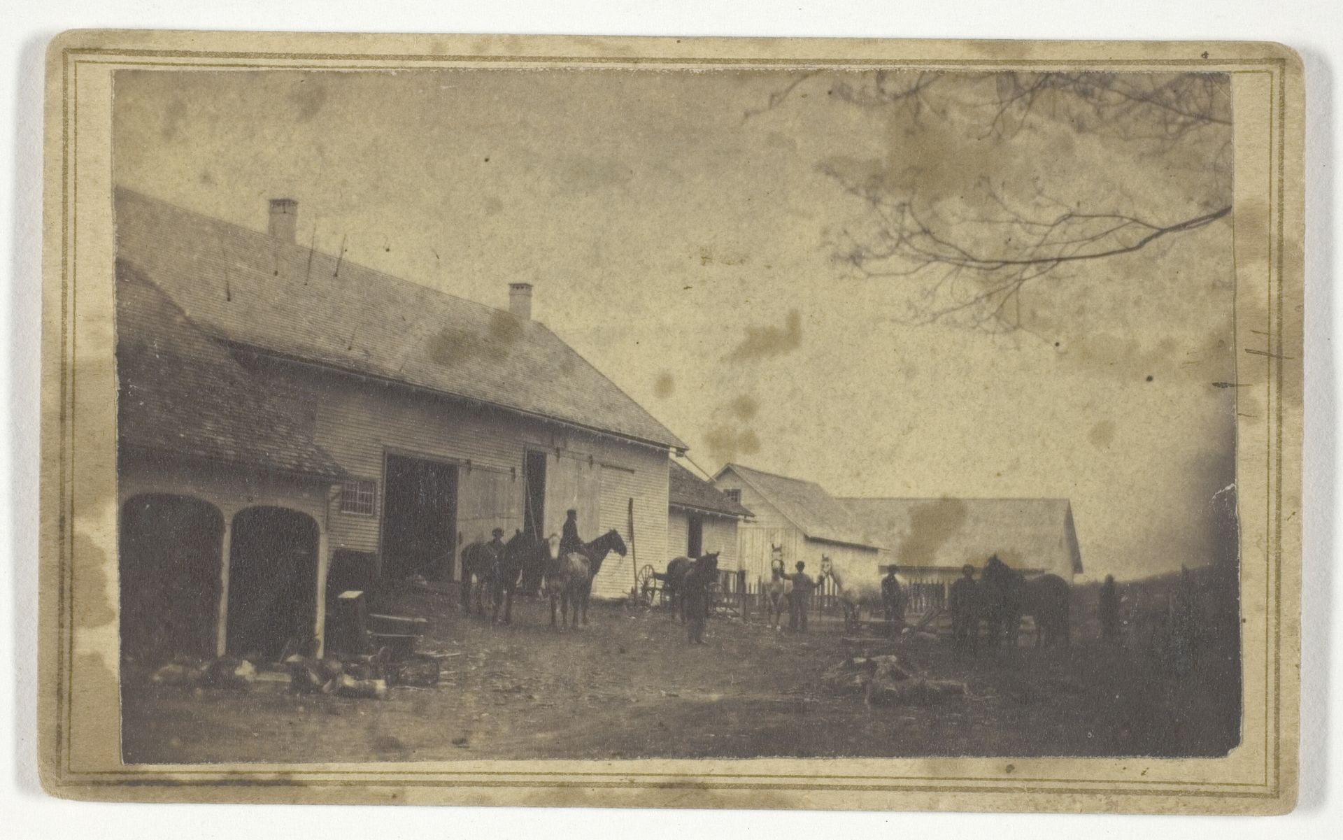 Untitled (barn exterior) by Anonymous