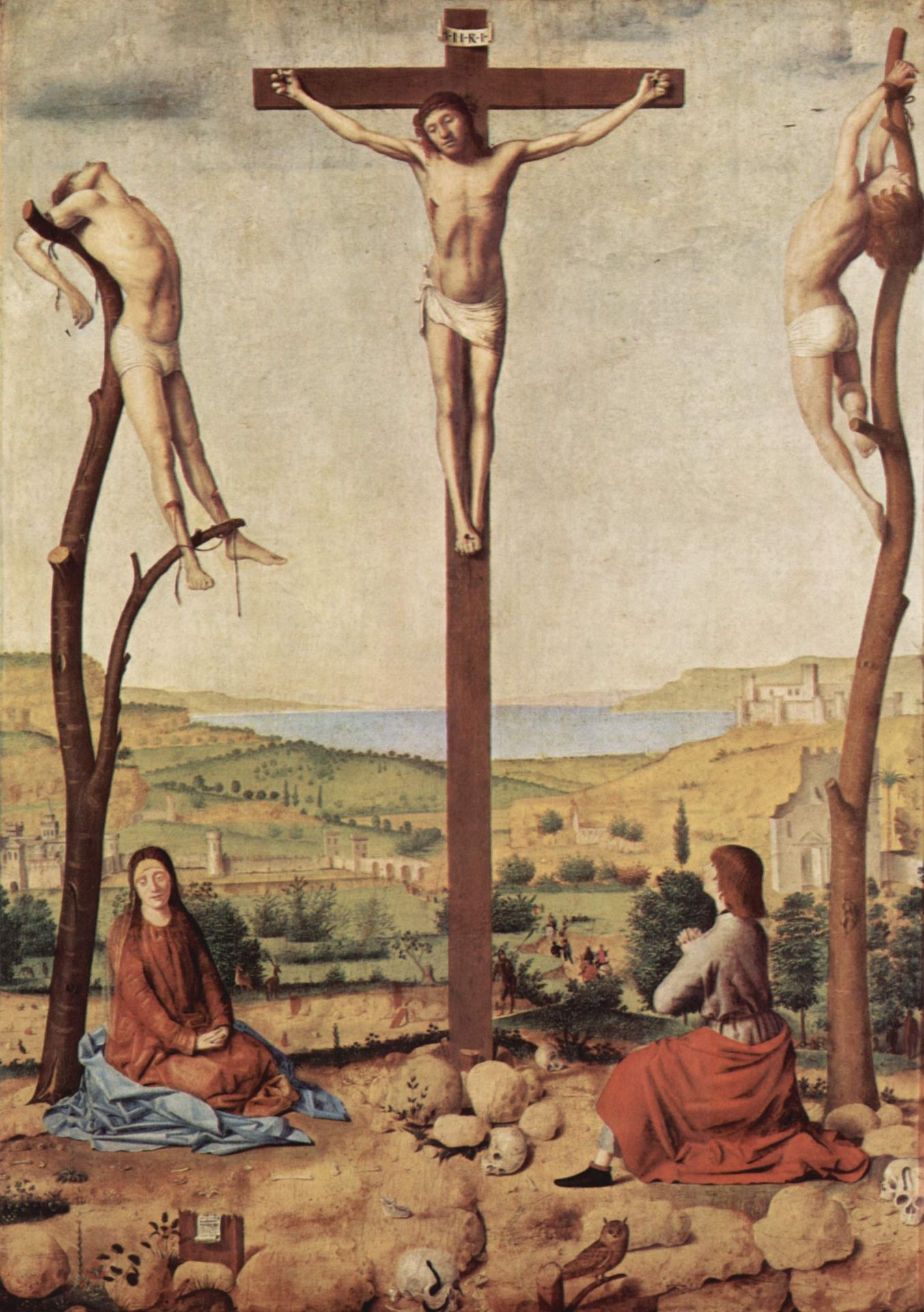 The Antwerp Crucifixion by Antonello da Messina