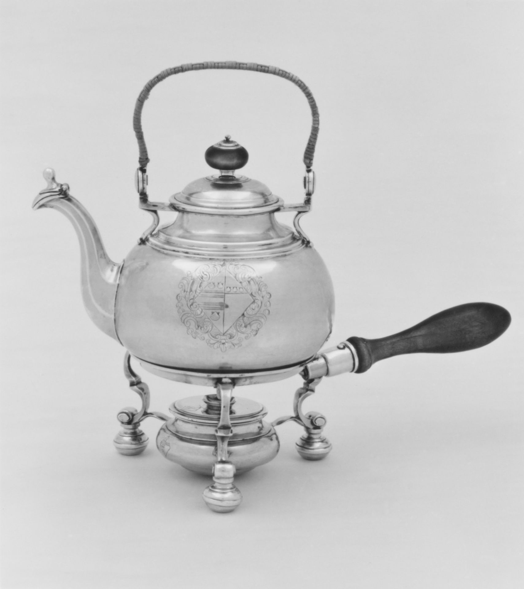 Teakettle and lamp stand by William Lukin I