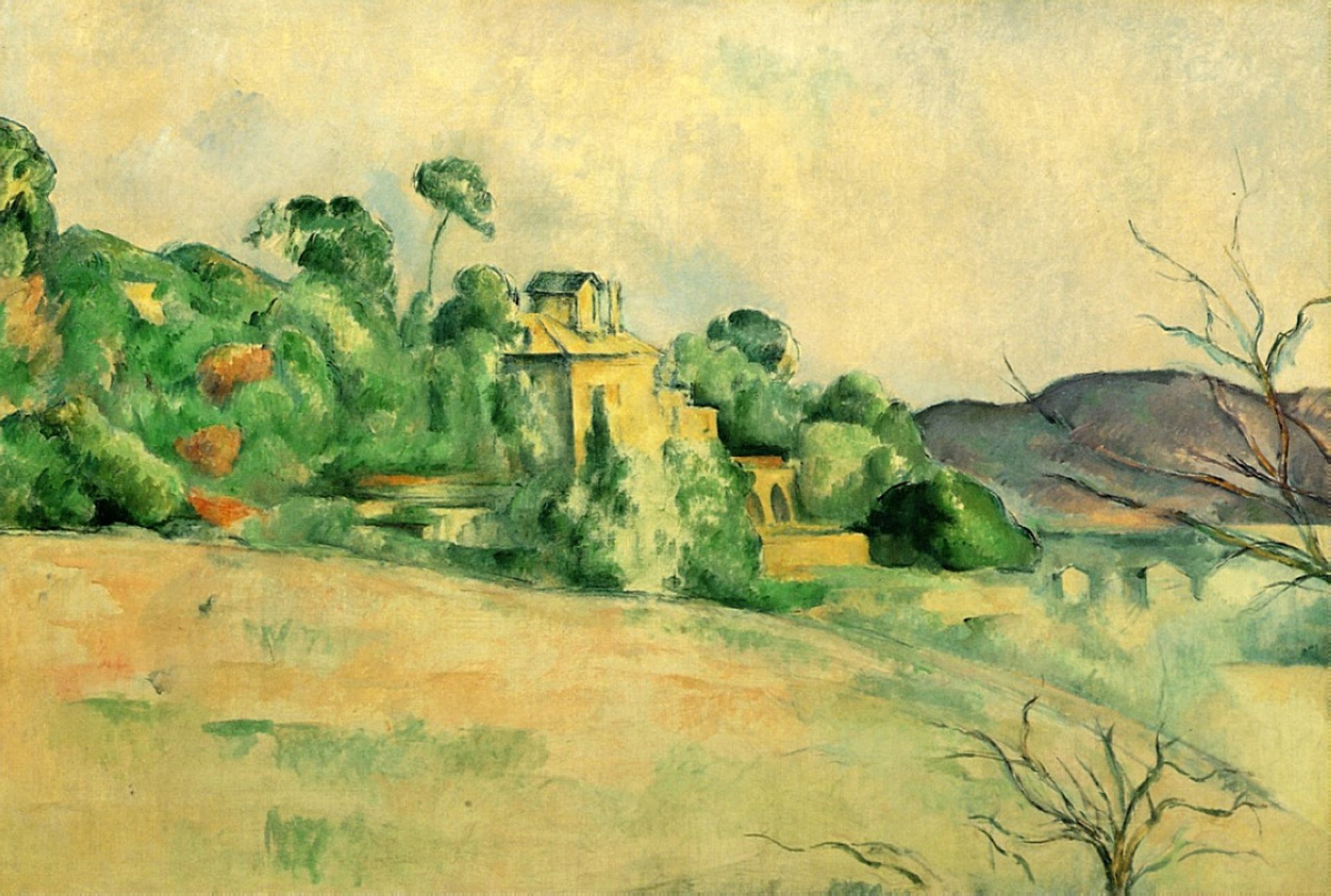 Landscape at Midday by Paul Cézanne