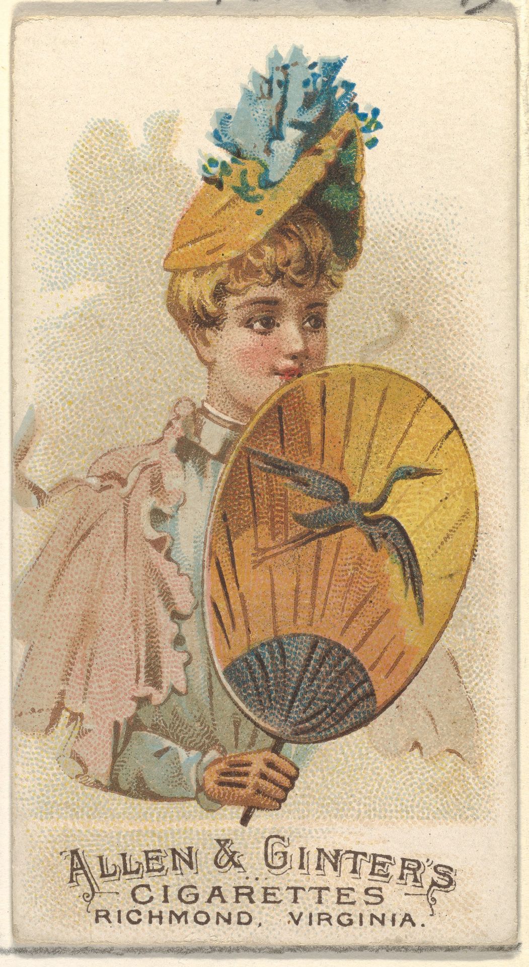 Plate 36, from the Fans of the Period series (N7) for Allen & Ginter Cigarettes Brands by Allen & Ginter