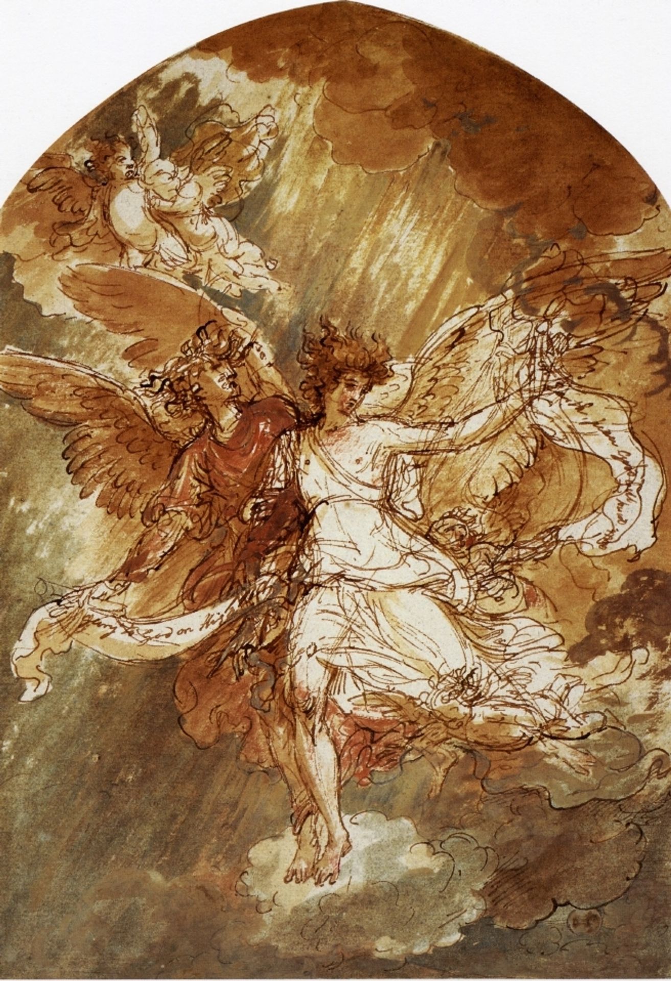Angels Announcing the Birth of Our Savior by Benjamin West