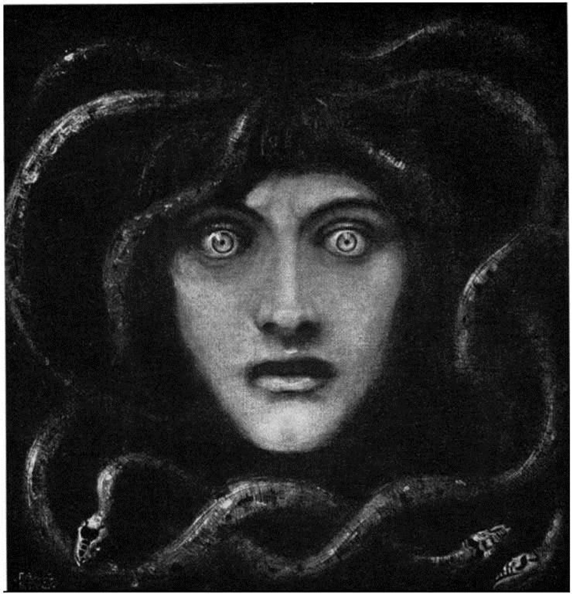 Medusa by Franz von Stuck
