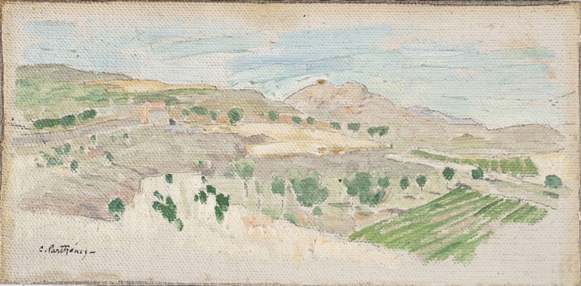 Landscape by Konstantinos Parthenis