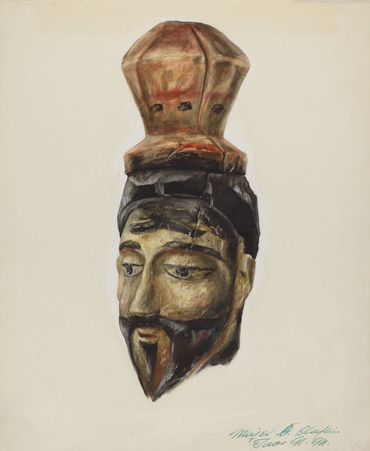 Head of San Jose by Majel G. Claflin