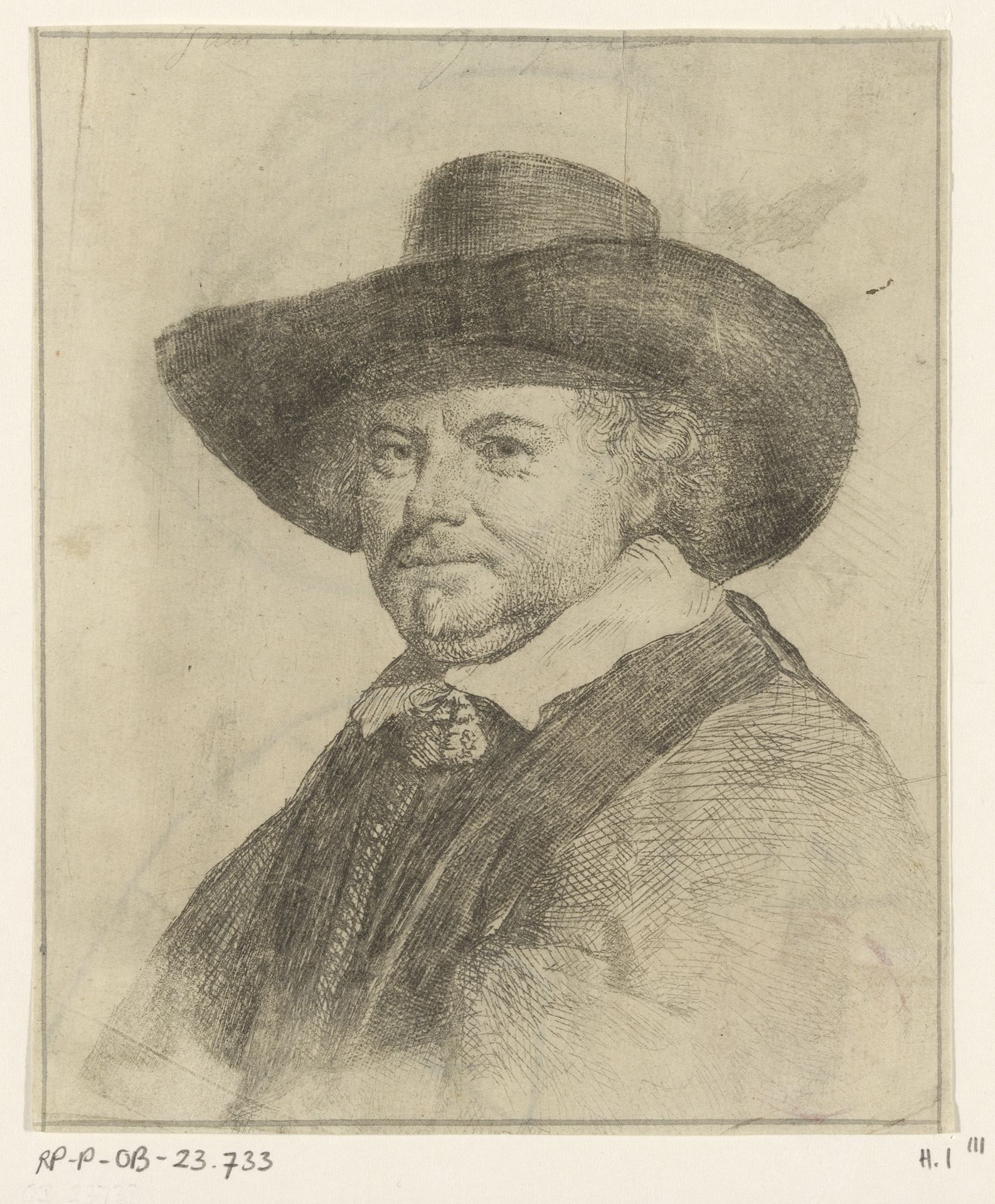 Portret van Jan van Goyen by Carel de (II) Moor