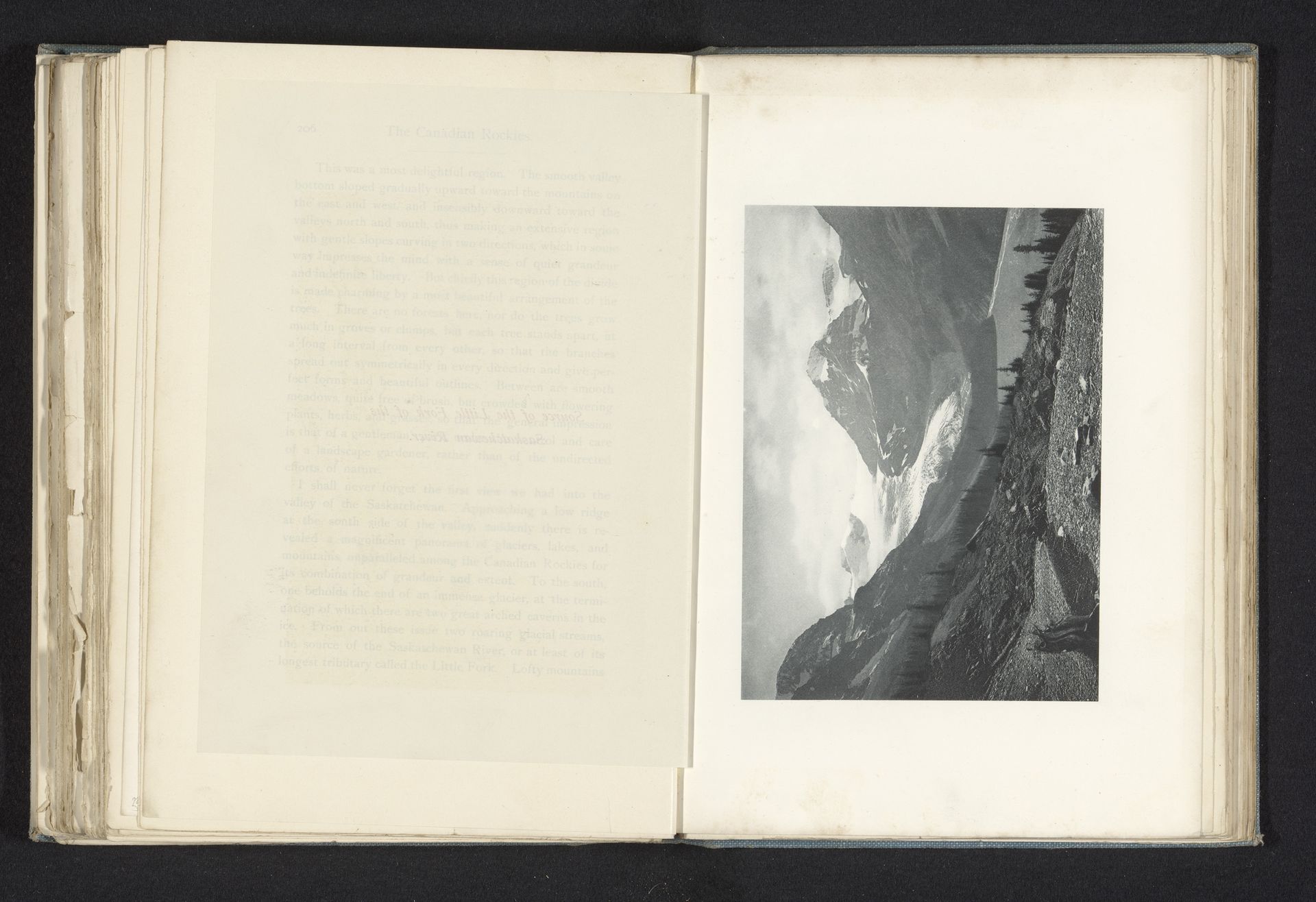 Gezicht op de Saskatchewan by Walter Dwight Wilcox