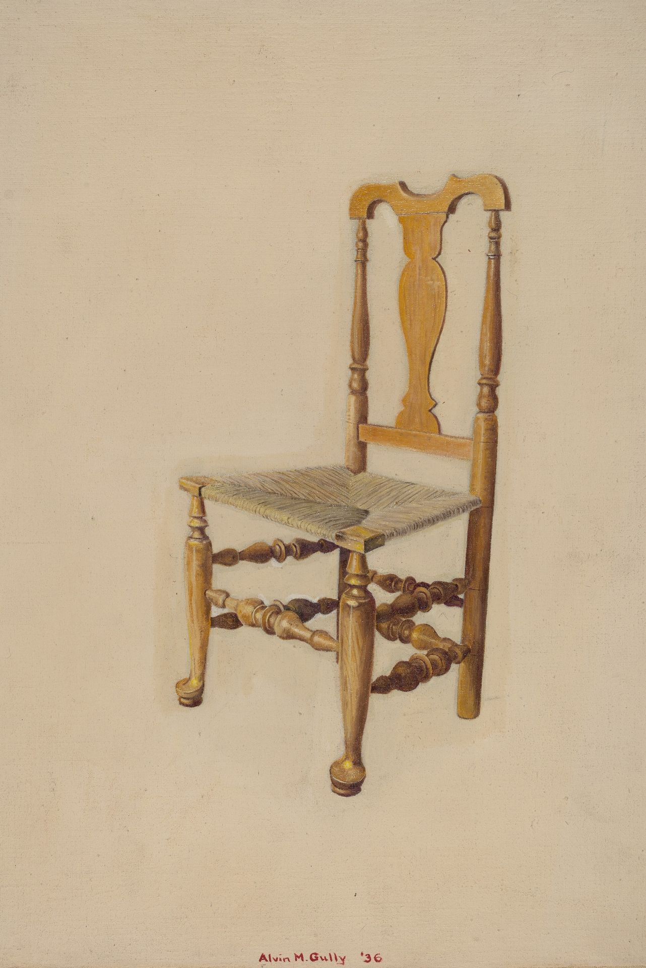 Queen Anne Side Chair by Alvin M. Gully