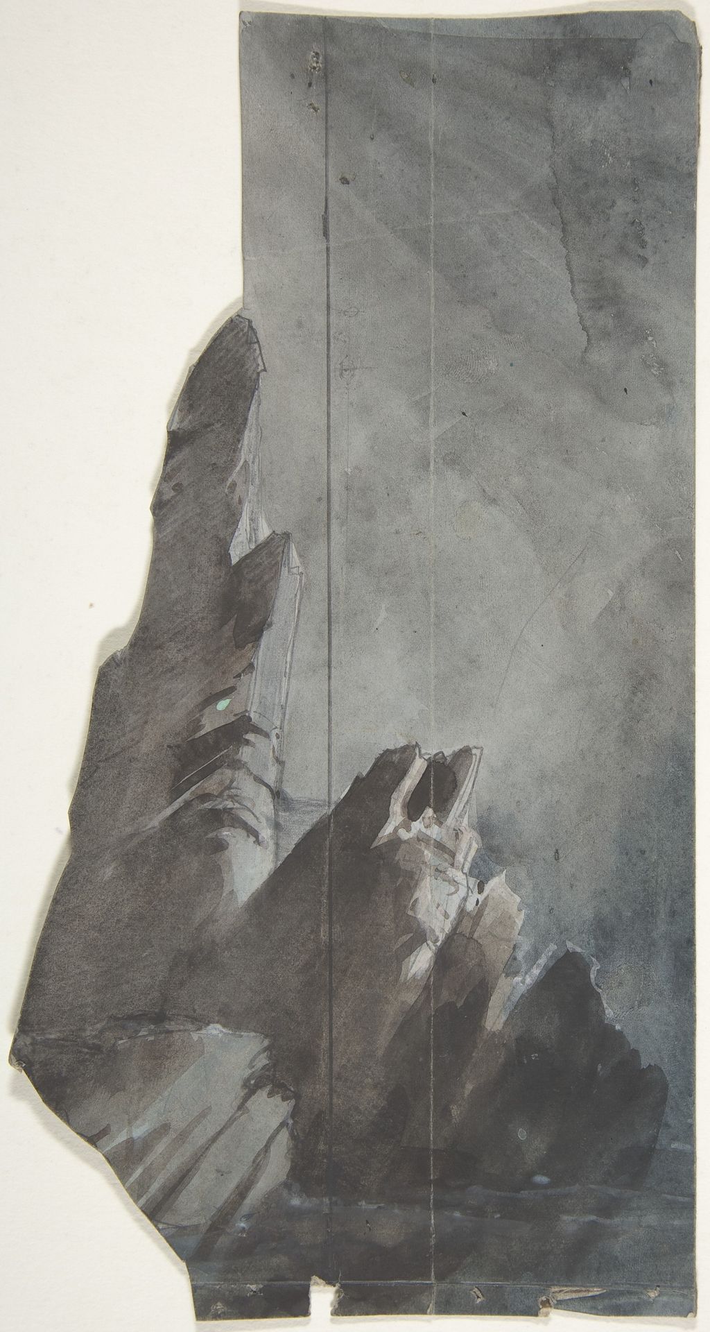 Design for a Stage Set by Eugène Cicéri