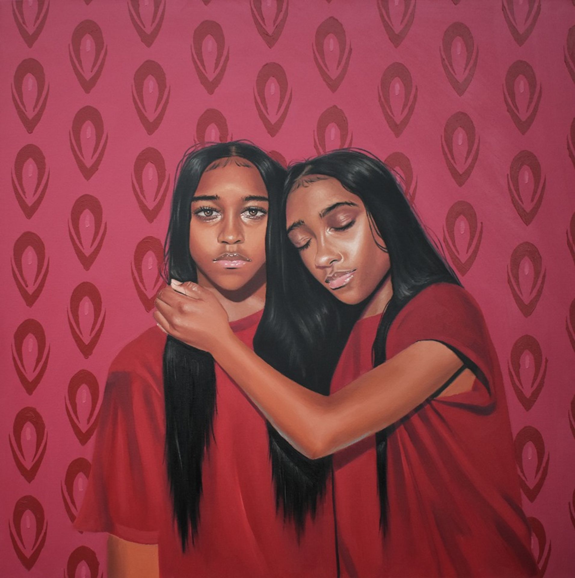 Very Red Buds by Monica Ikegwu