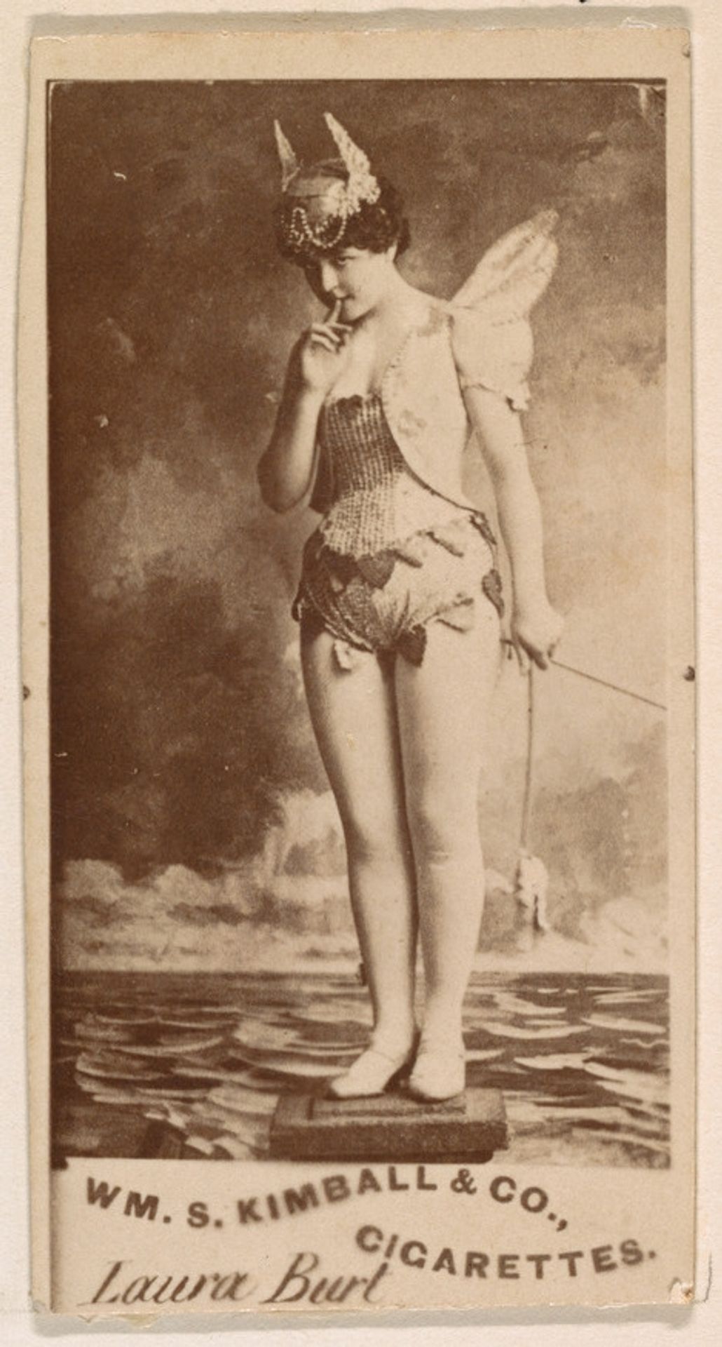 Laura Burt, from the Actresses series (N203) issued by Wm. S. Kimball & Co. by William S. Kimball & Company