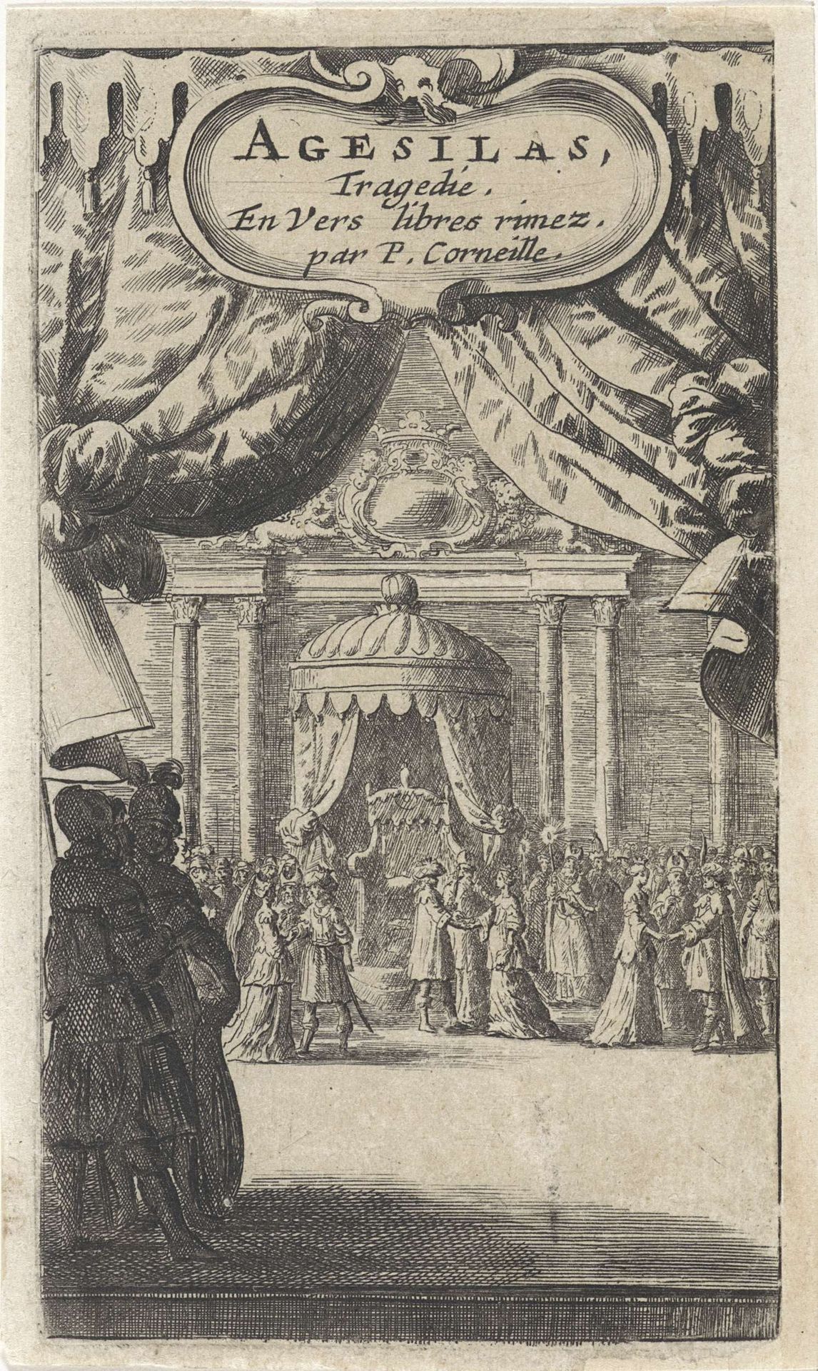 Drie huwelijken by Abraham Dircksz. Santvoort