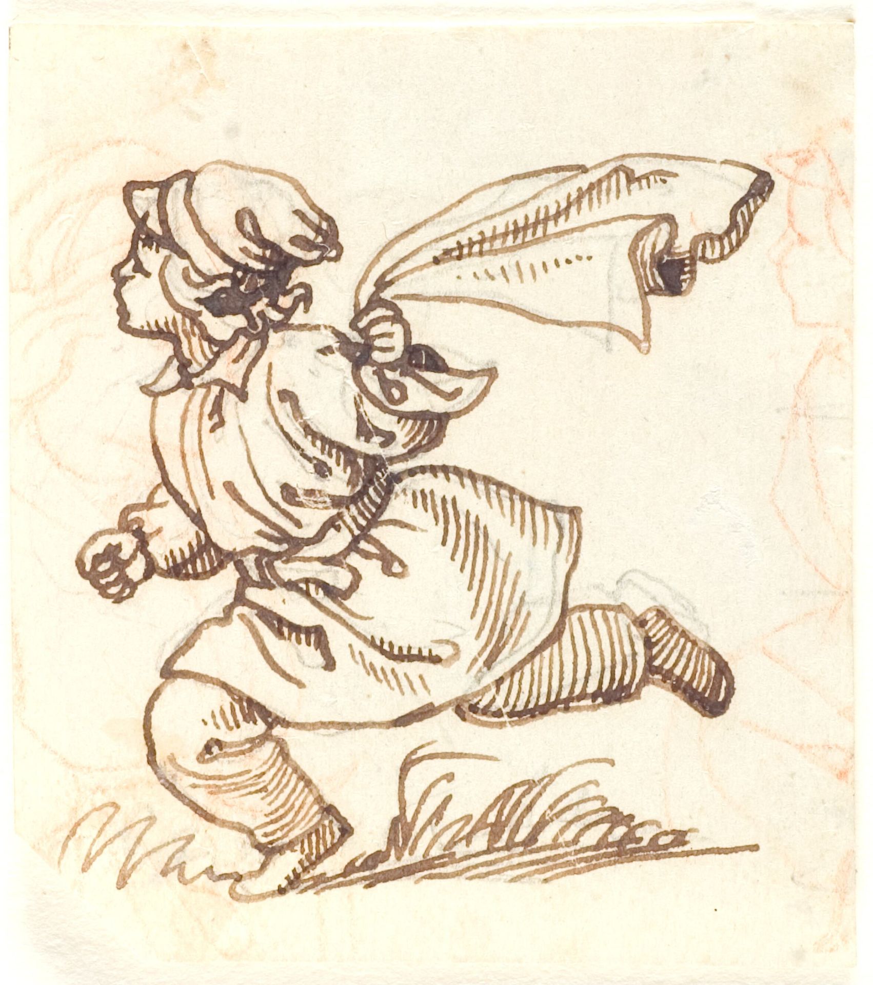 Løbende dreng by Lorenz Frølich