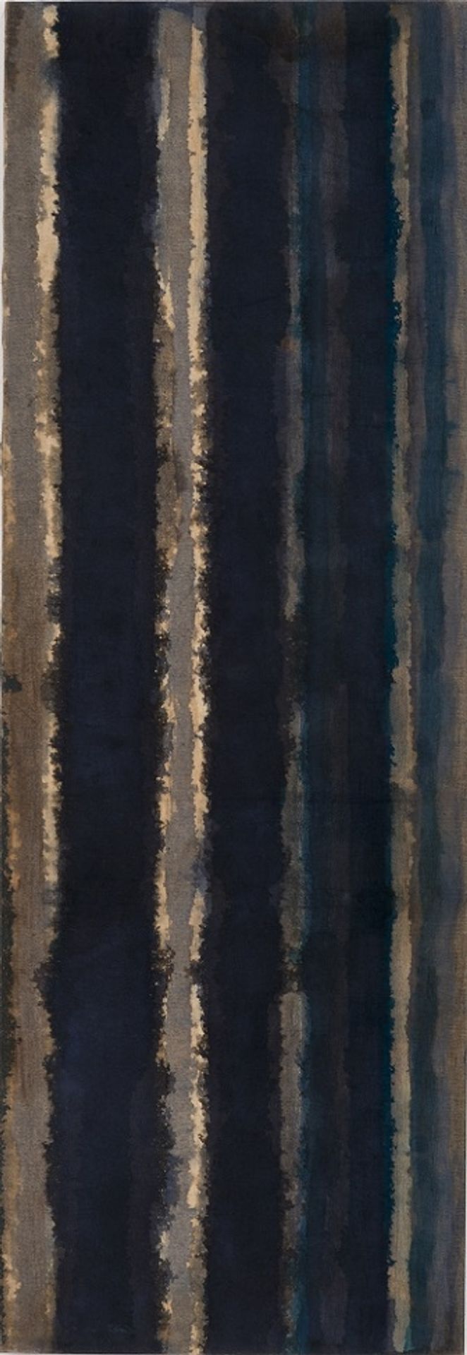 Burnt Umber and Ultramarine by Yun Hyong–keun