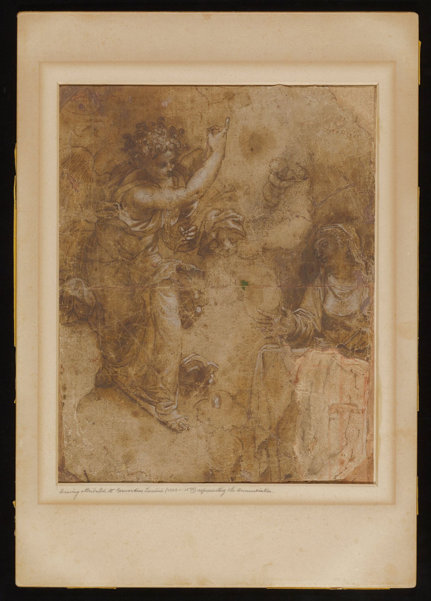 The Annunciation by Paolo Farinati
