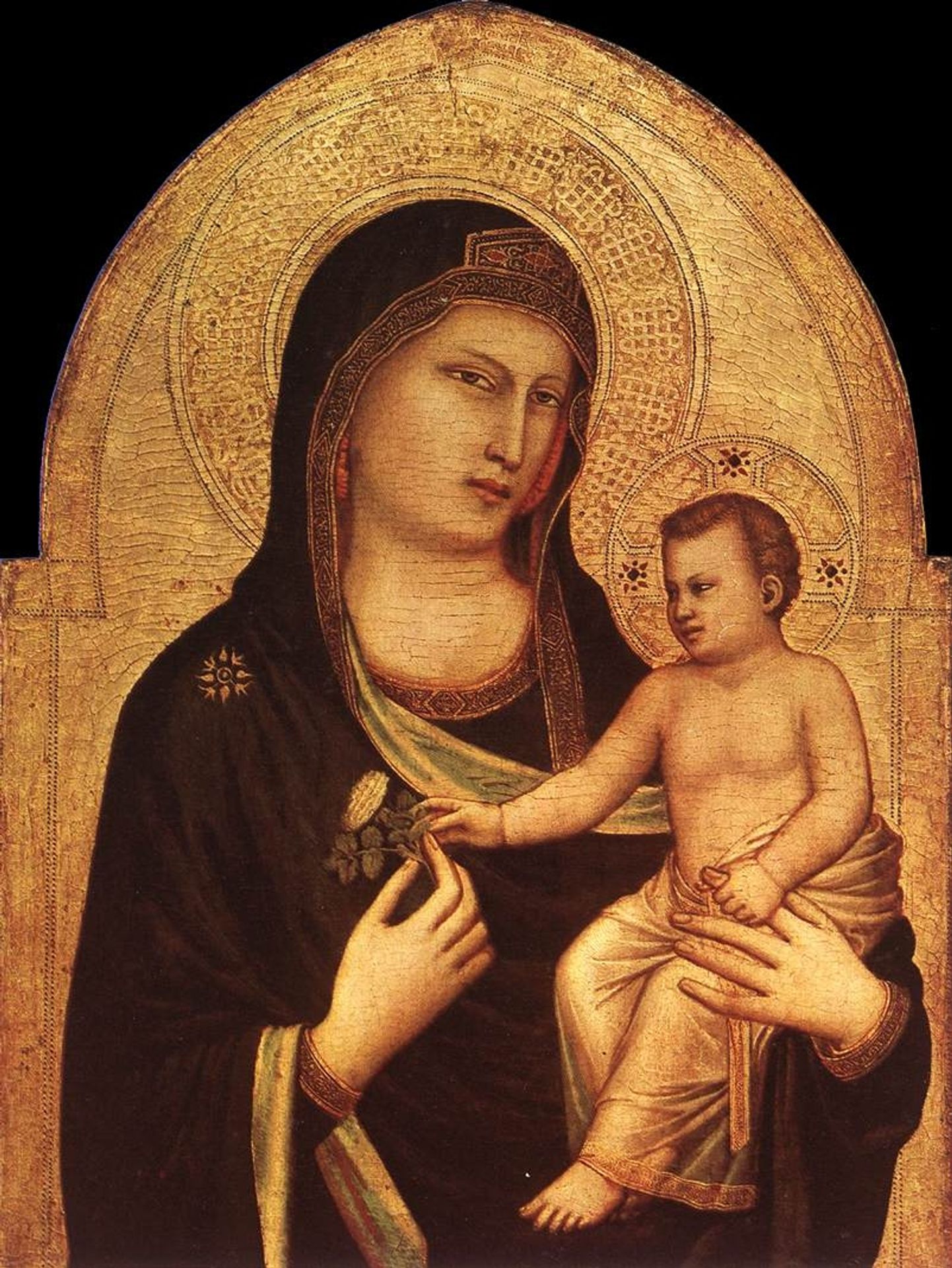 Madonna and Child by Giotto