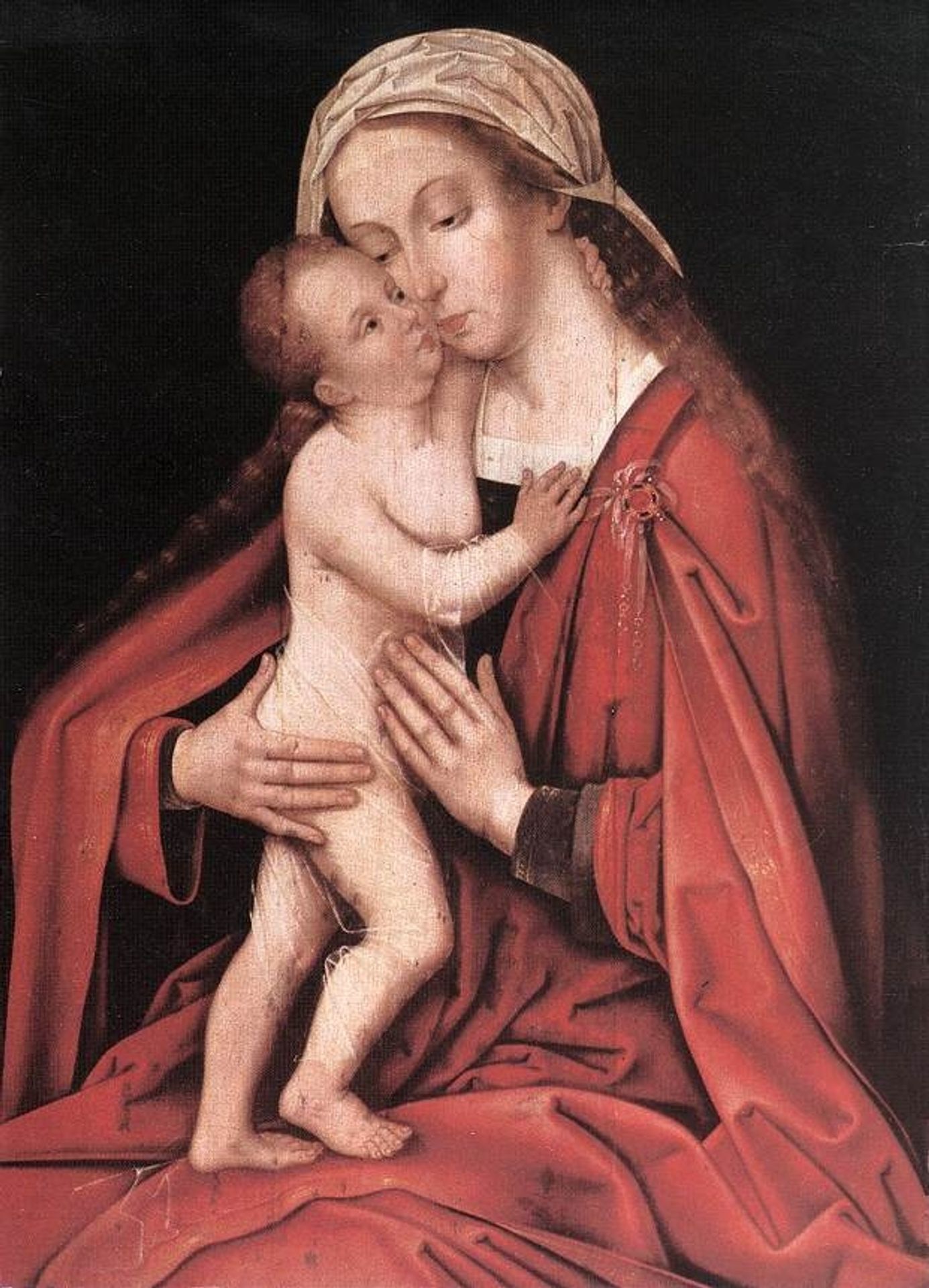 Virgin and Child by Hans Holbein the Elder