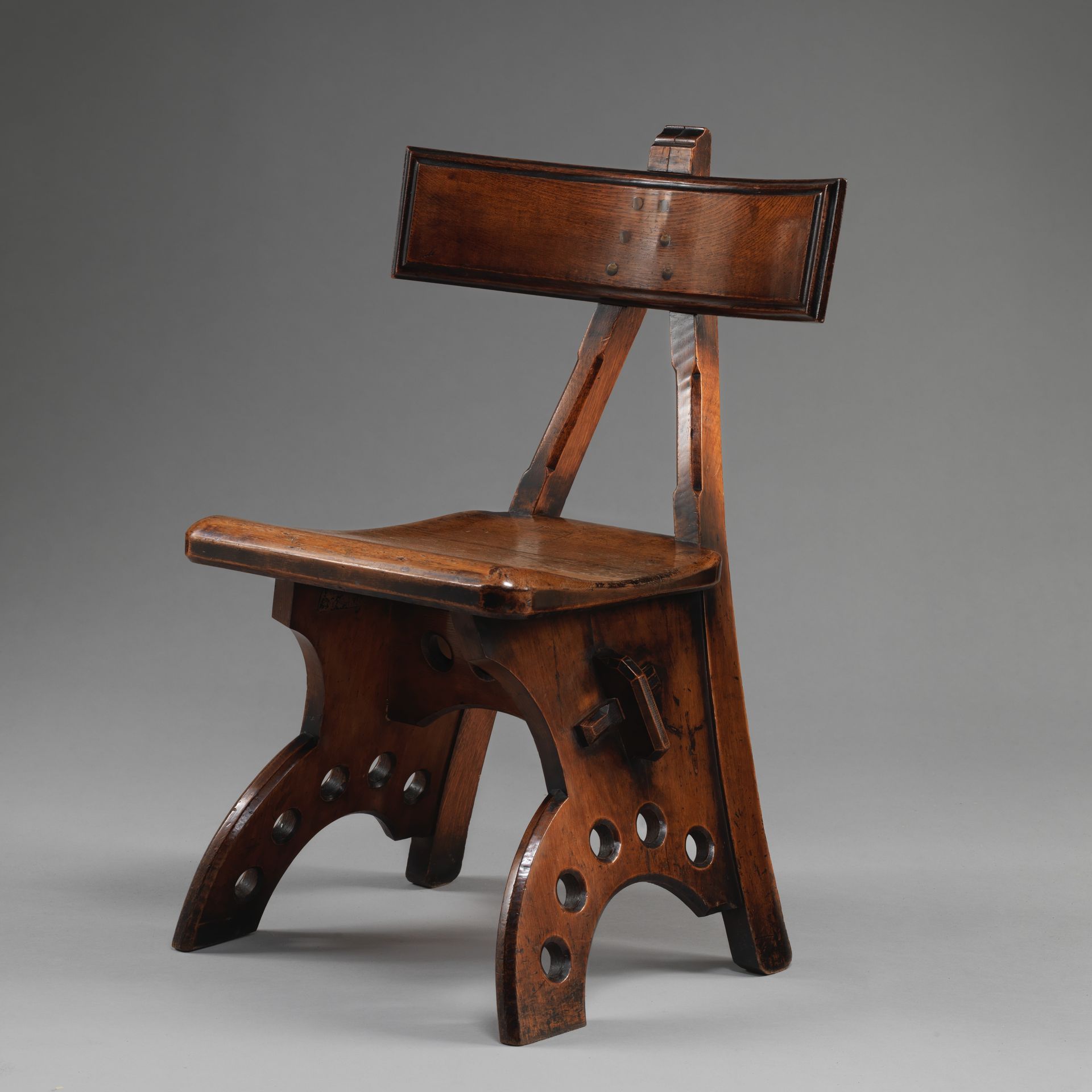 Side chair by Edward Welby Pugin