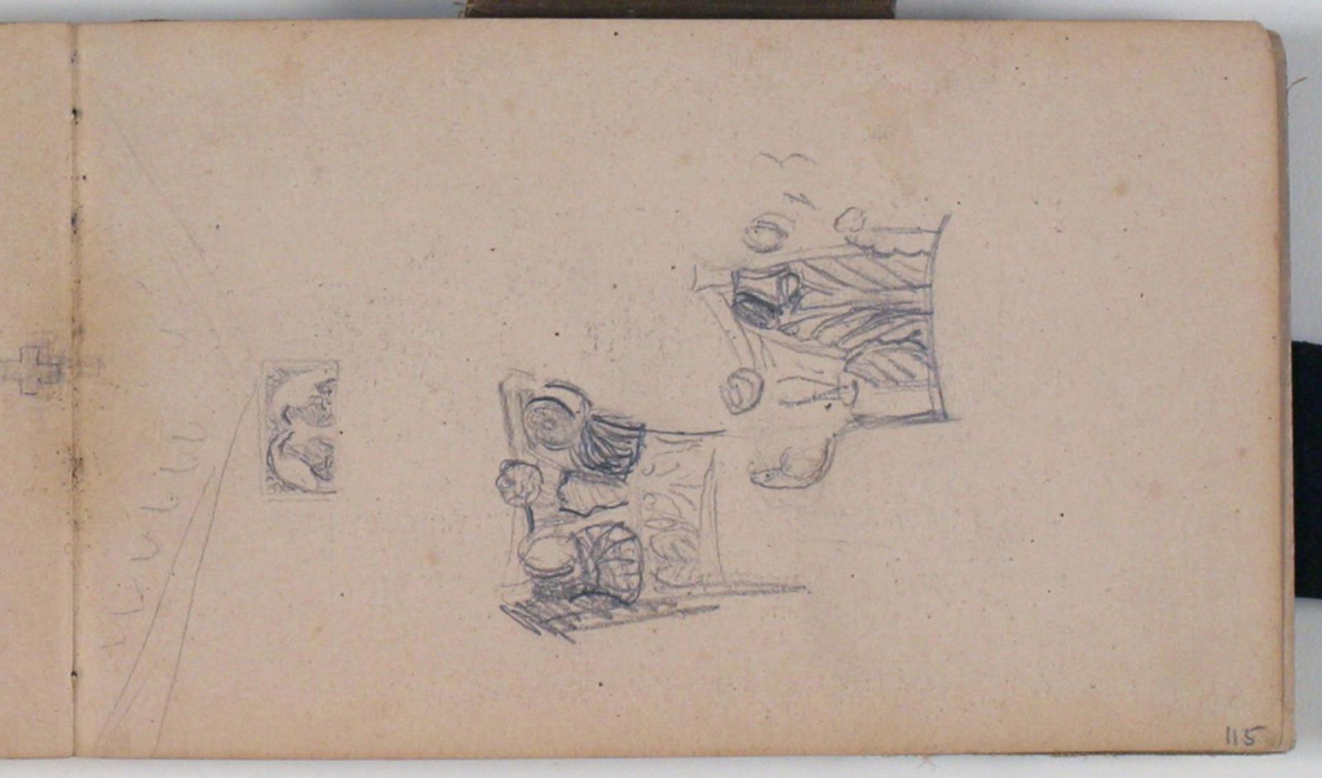 Studie af kapitæler by Niels Larsen Stevns