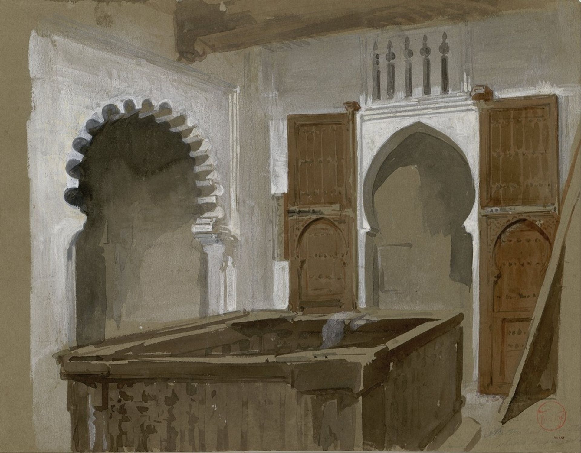 Nuestra casa en Tetuán by Mariano Fortuny Marsal