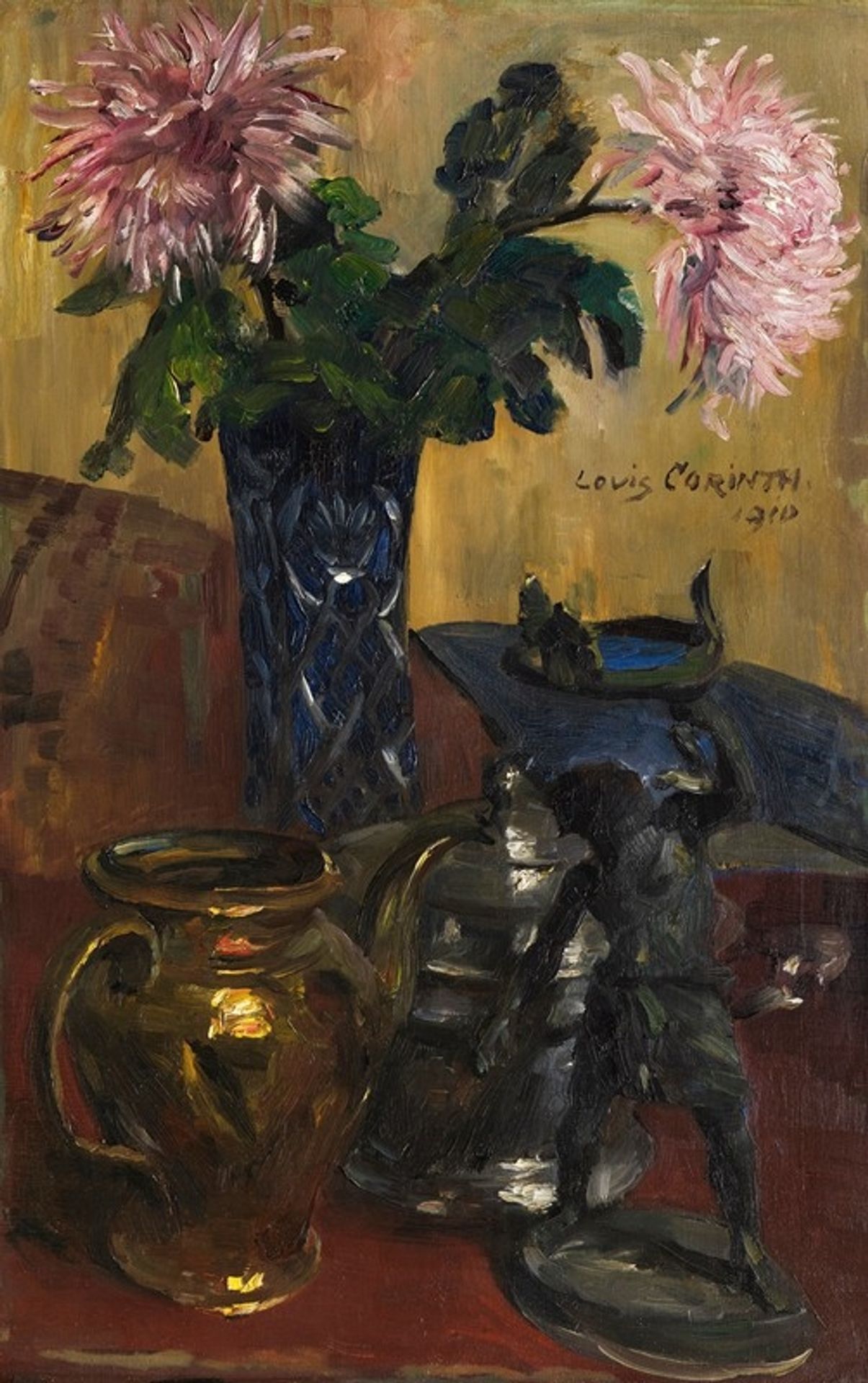 Stillleben Metall by Lovis Corinth