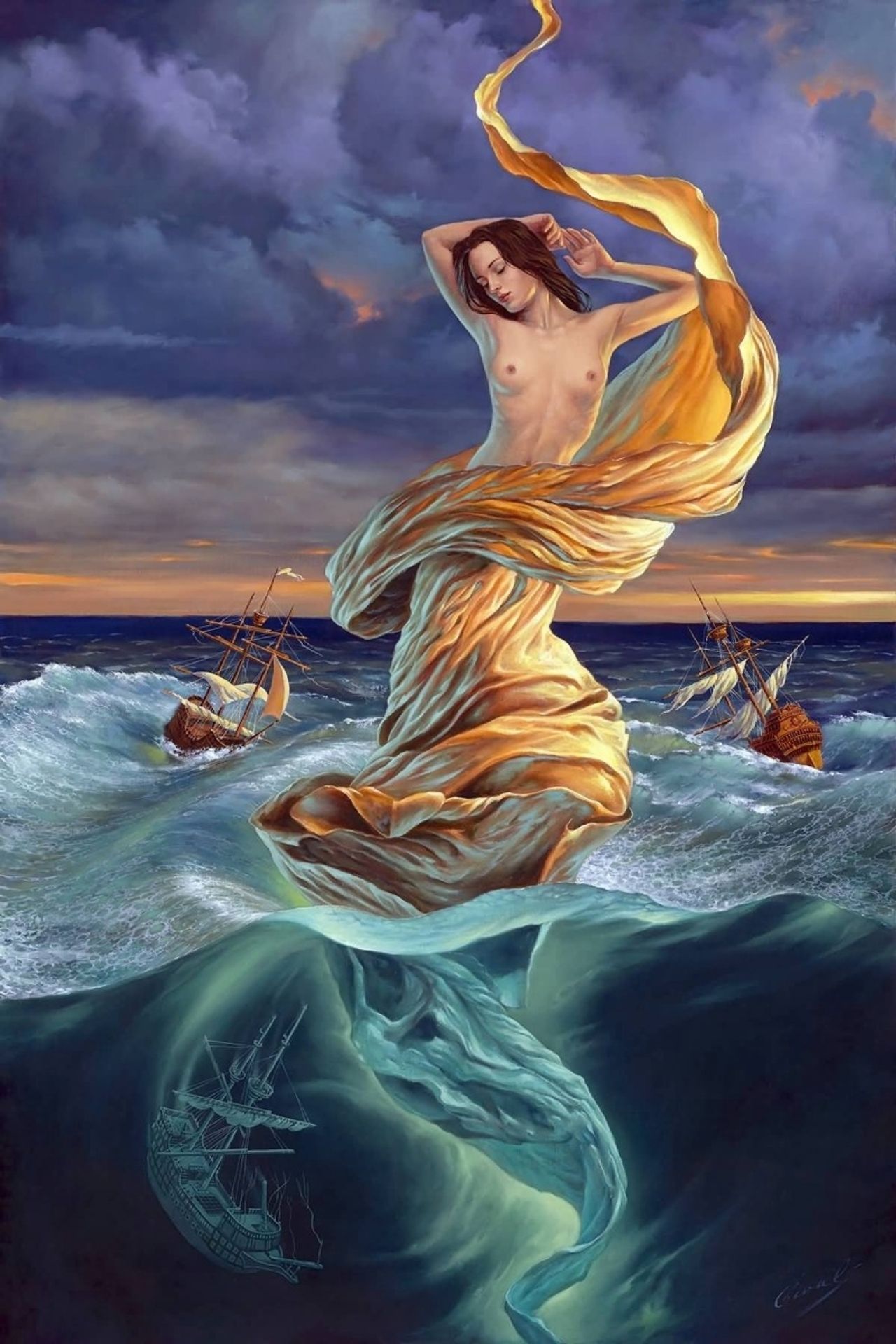 Awakening by Michael Cheval