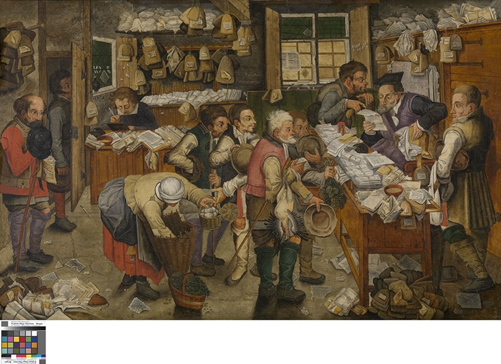 De Boerenadvocaat by Pieter Brueghel the Younger