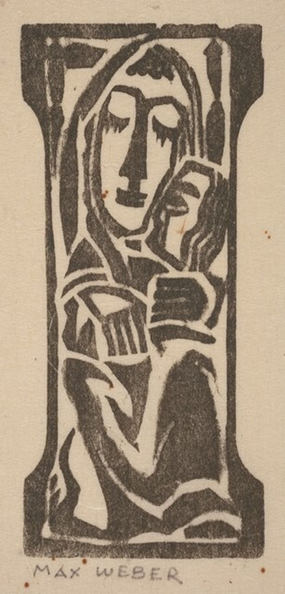 Mother and Child by Max Weber