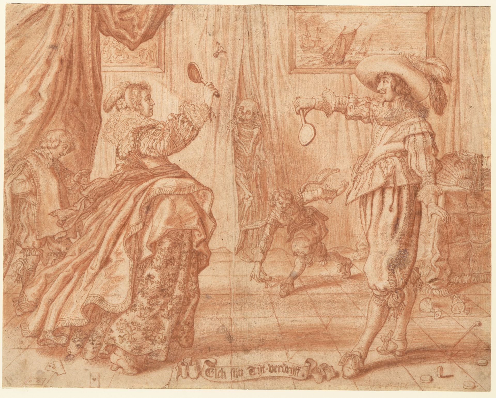 To Each His Own Pastime, "Elck Sijn Tijt-Verdrijff" by Adriaen van de Venne