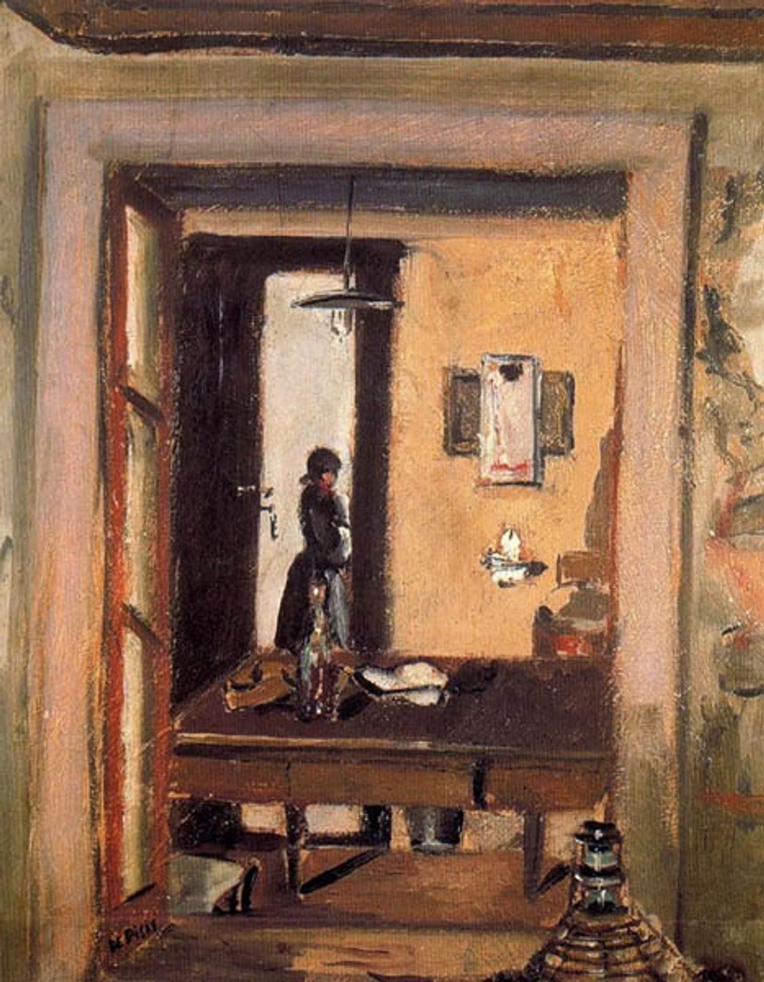 Figura in Un Interno by Filippo De Pisis