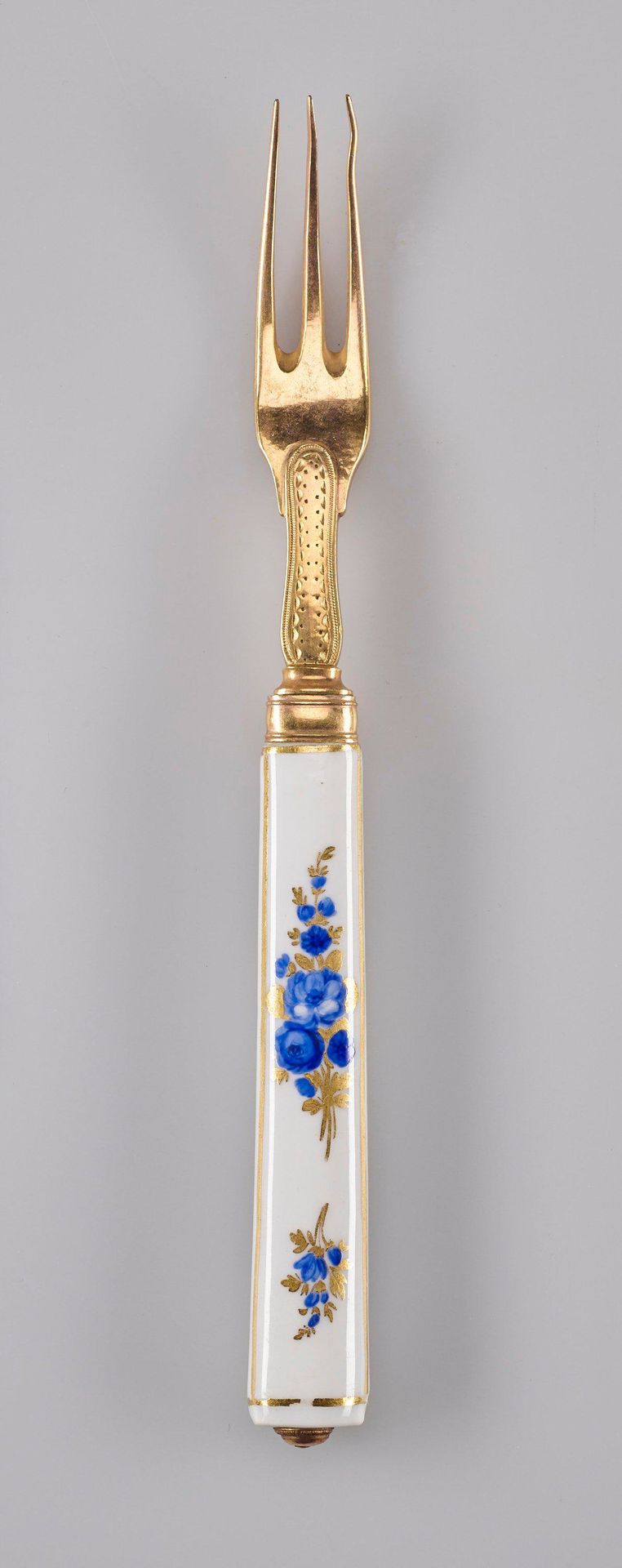 Fork by Meissen Porcelain Factory