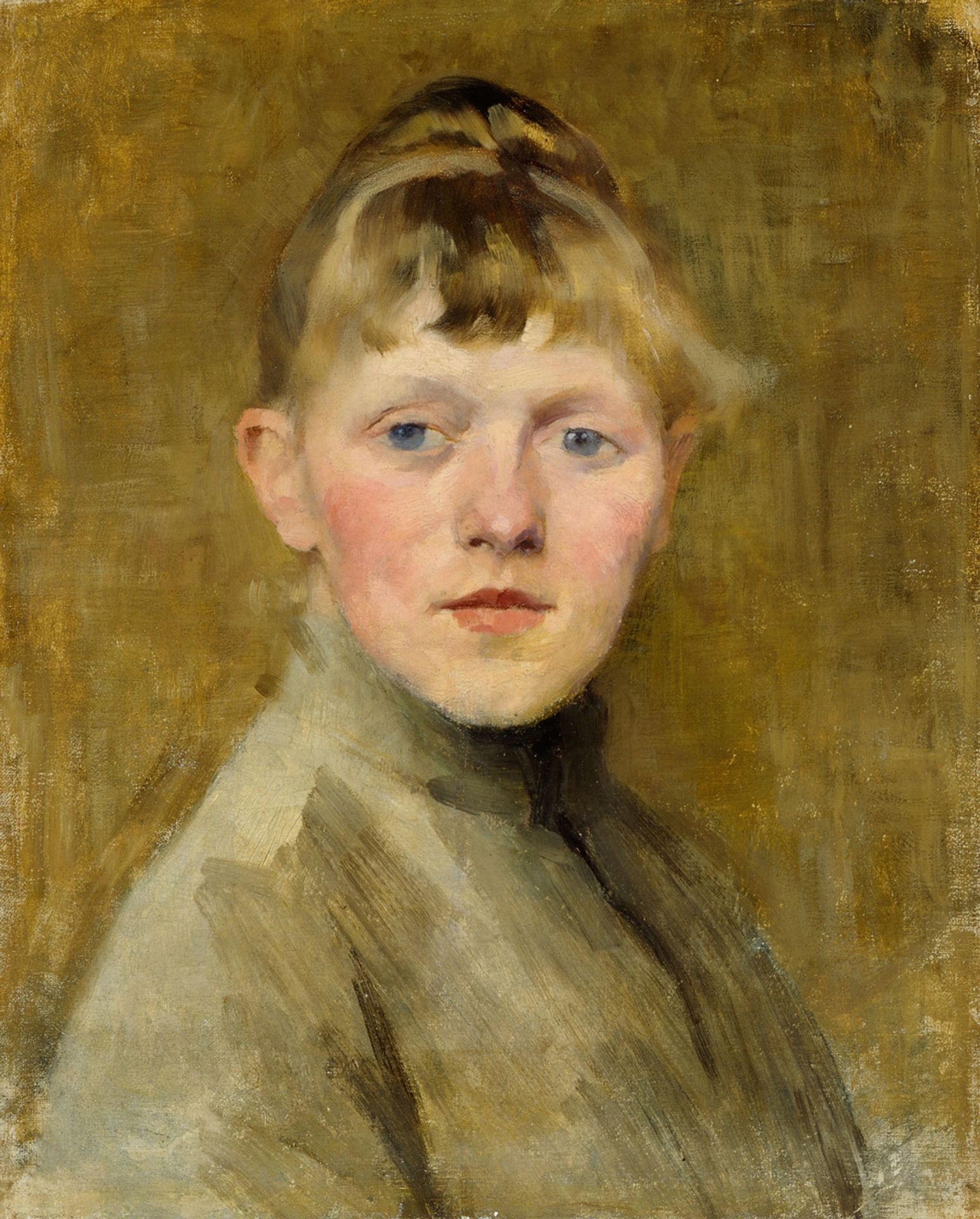 Self-Portrait by Helene Schjerfbeck