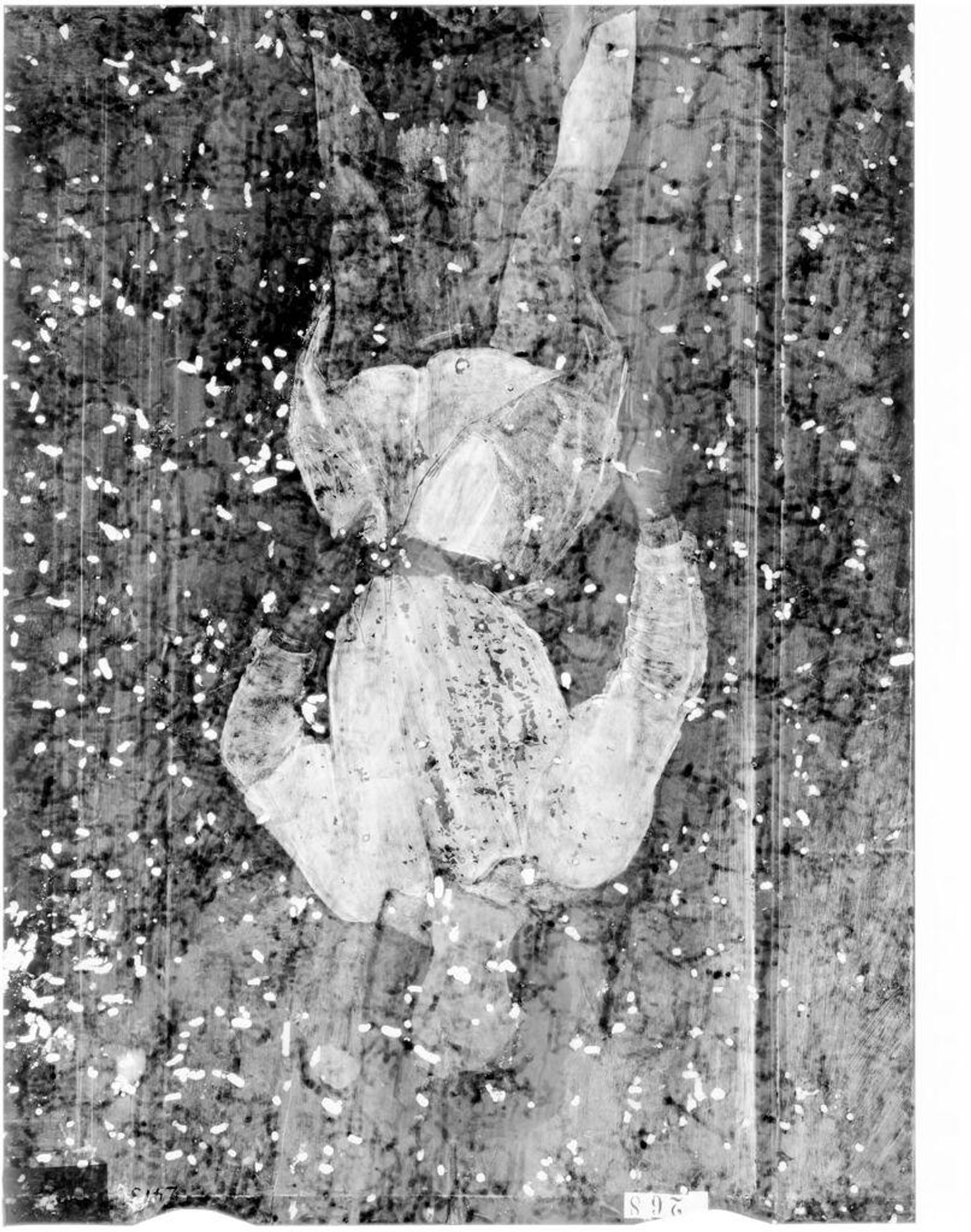 X-radiograph(s) of "David with the Head of Goliath" by Artist of original: Antonio Pollaiuolo