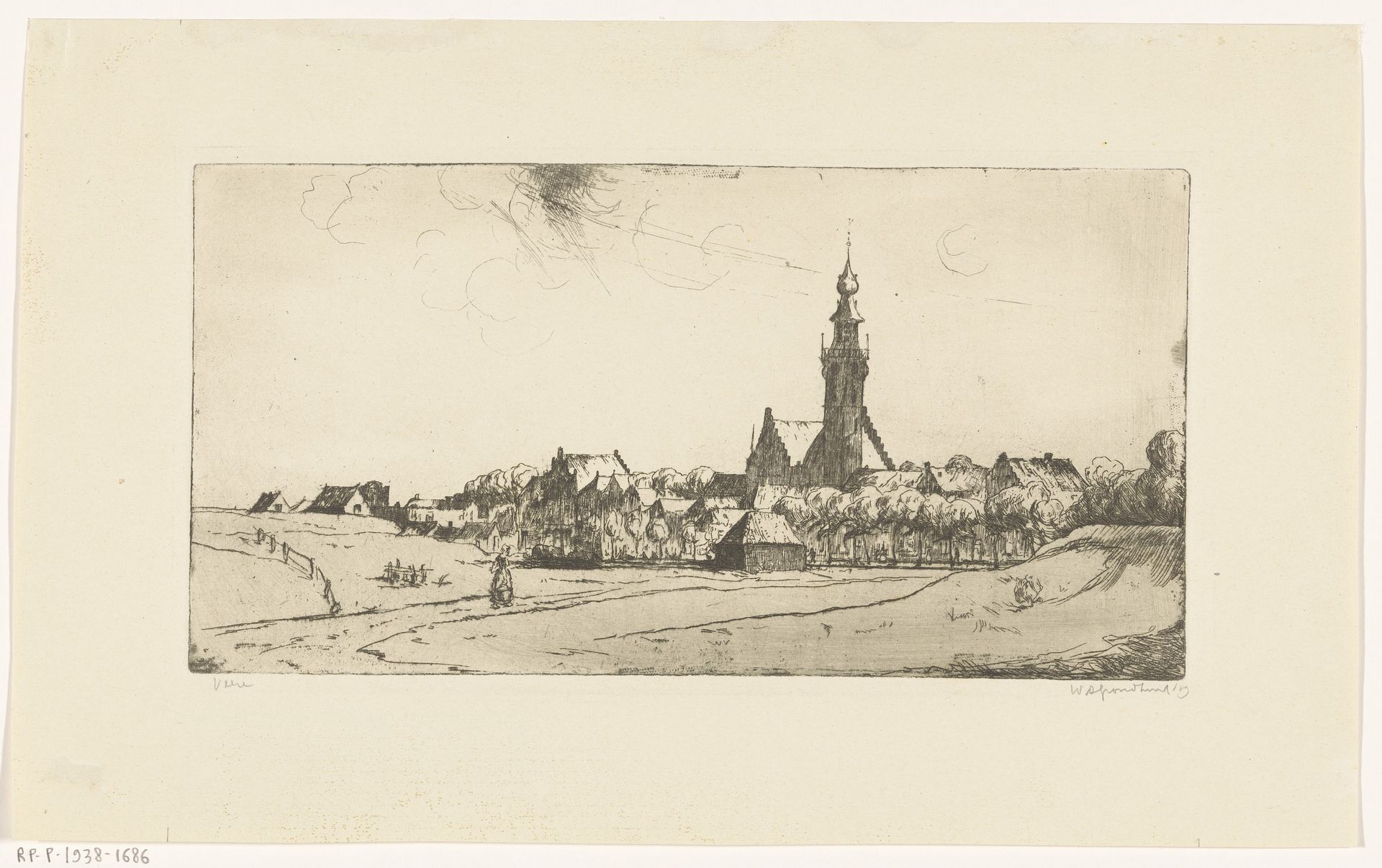 Veere by Willem Adrianus Grondhout