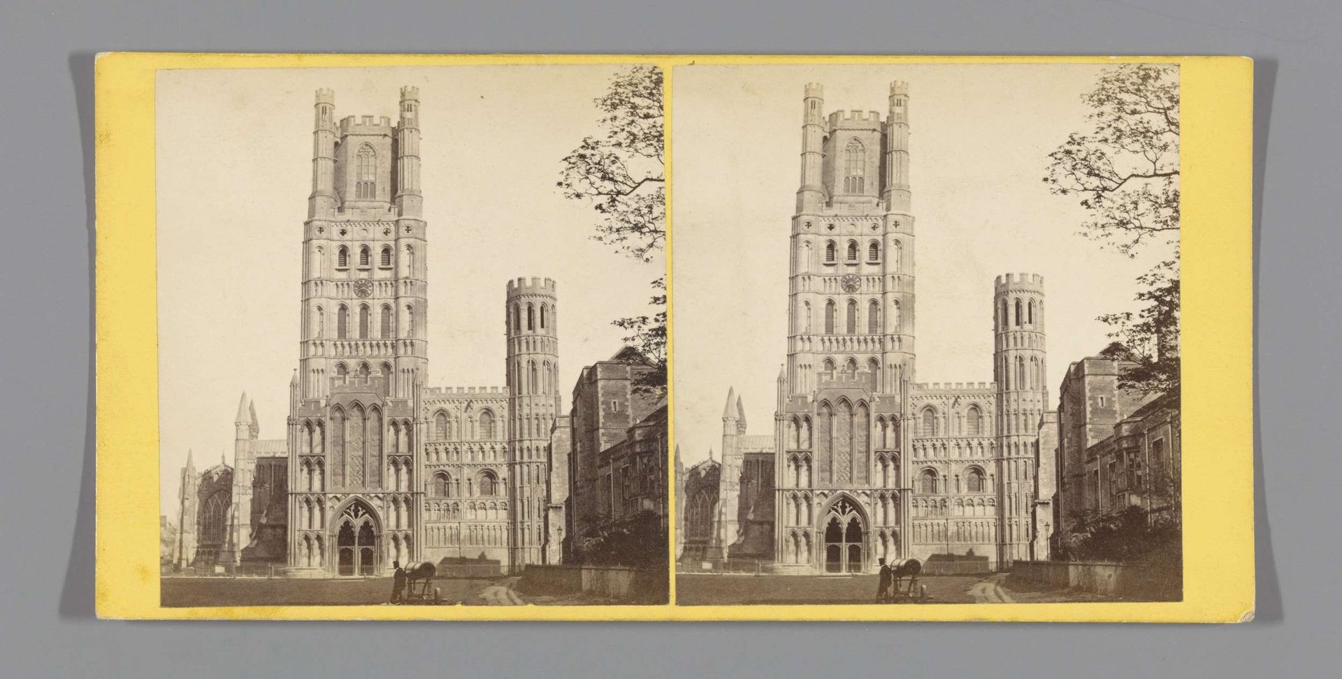 Exterieur van de Kathedraal van Ely by Alexander Wilson