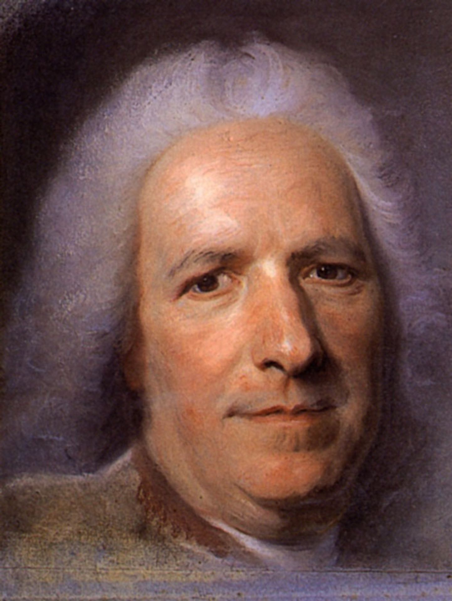 Preparation of the portrait of Jean Paris de Montmartel by Maurice Quentin de La Tour