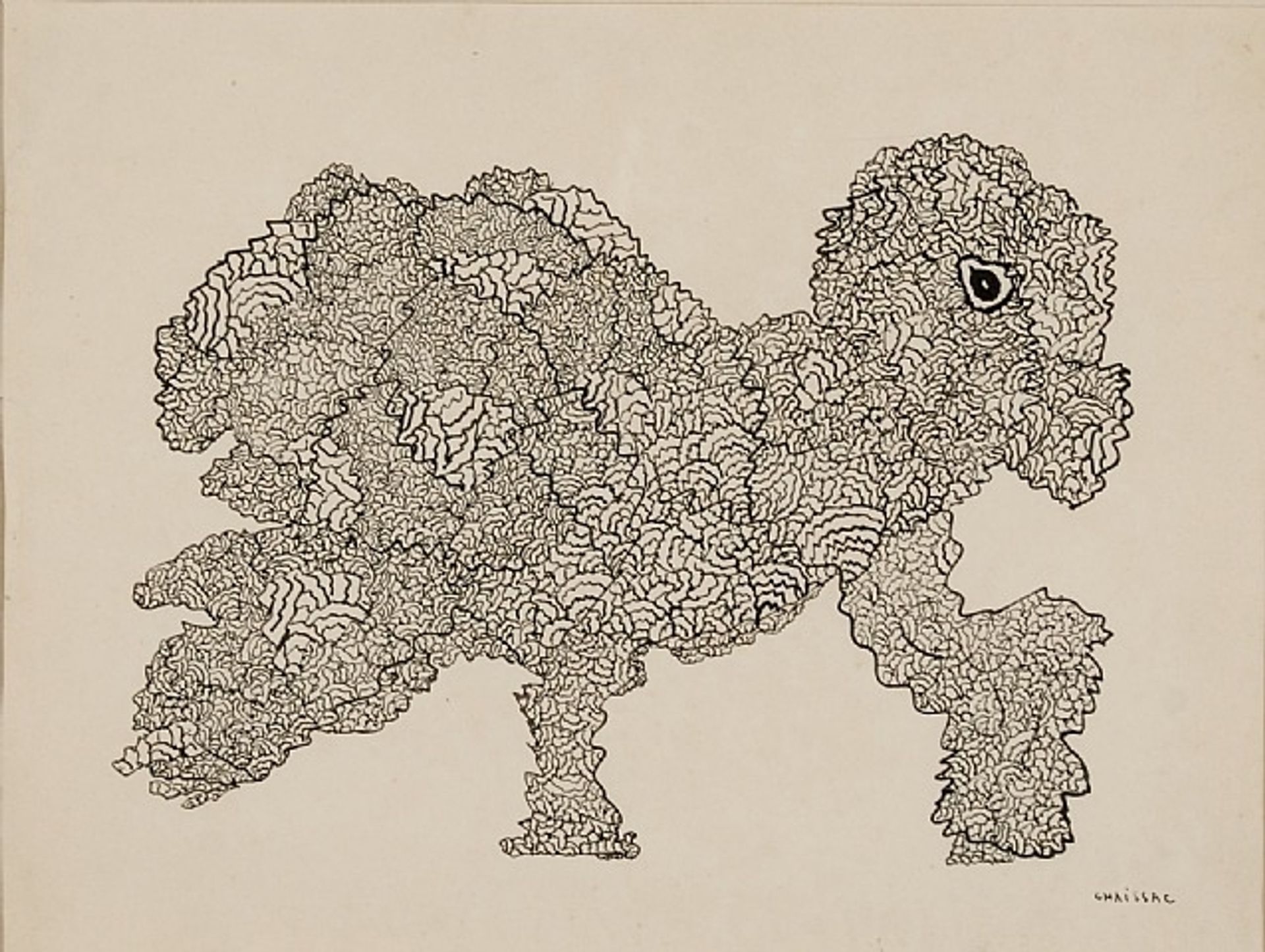 Animal Fantastique by Gaston Chaissac