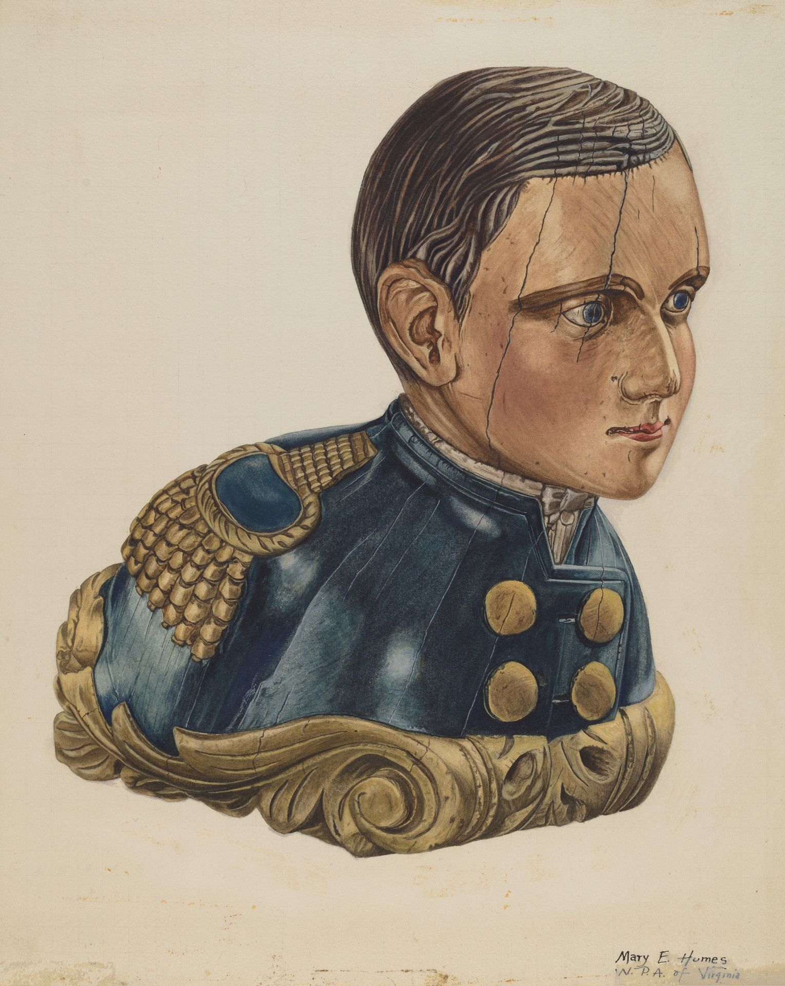 Pilot House Ornament by Mary E. Humes