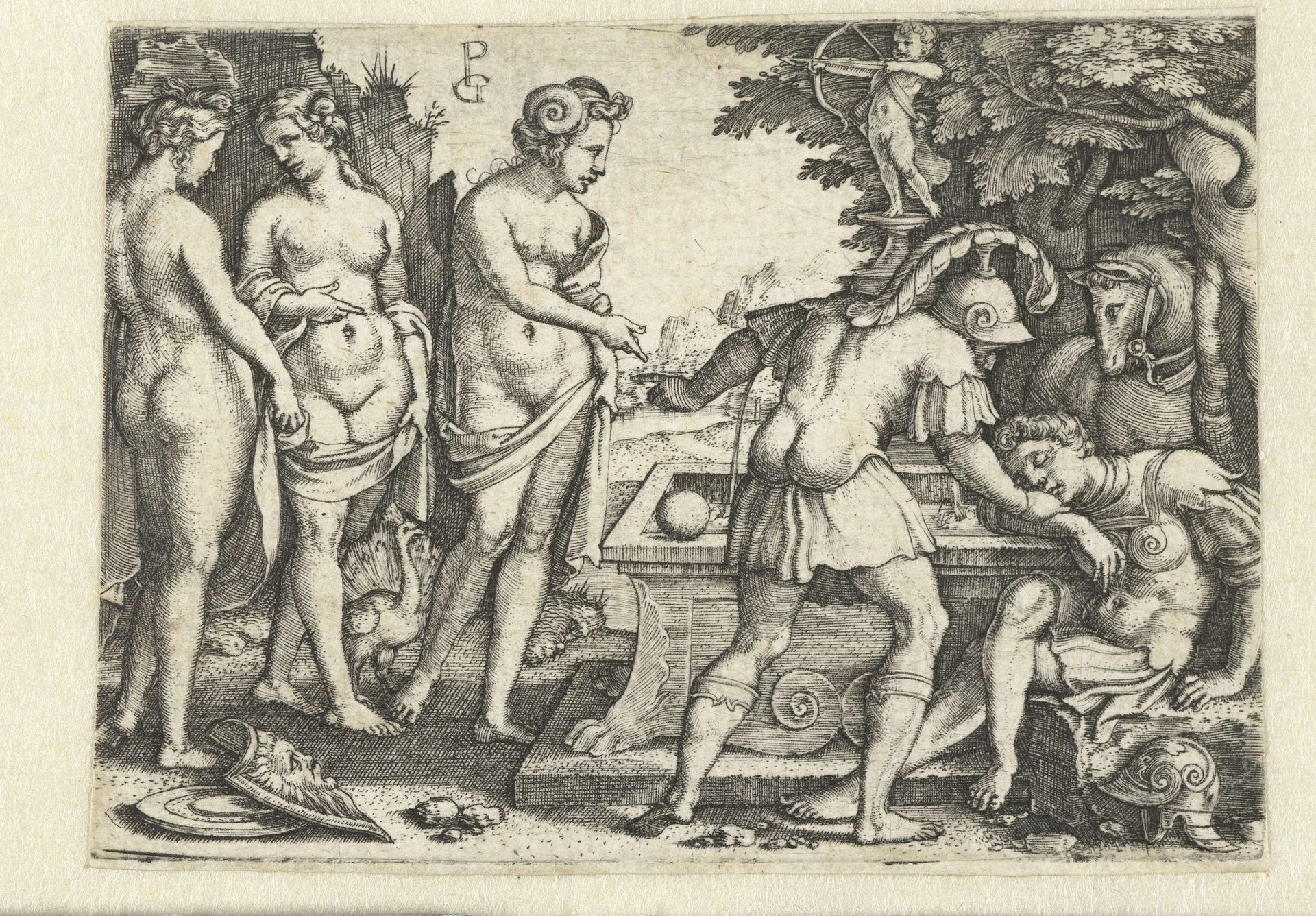 Droom van Paris by Georg Pencz