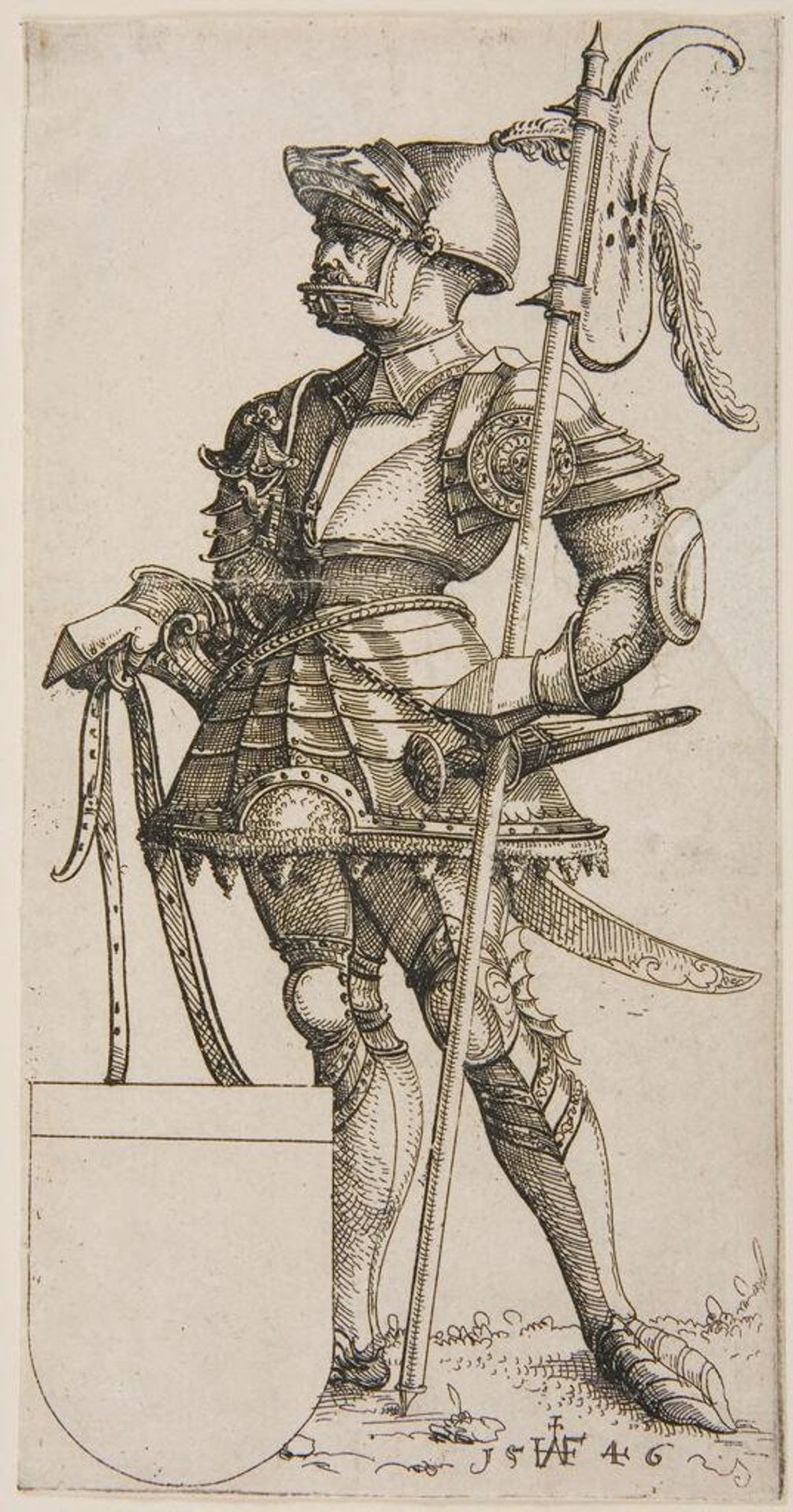King Christian II of Denmark by Augustin Hirschvogel