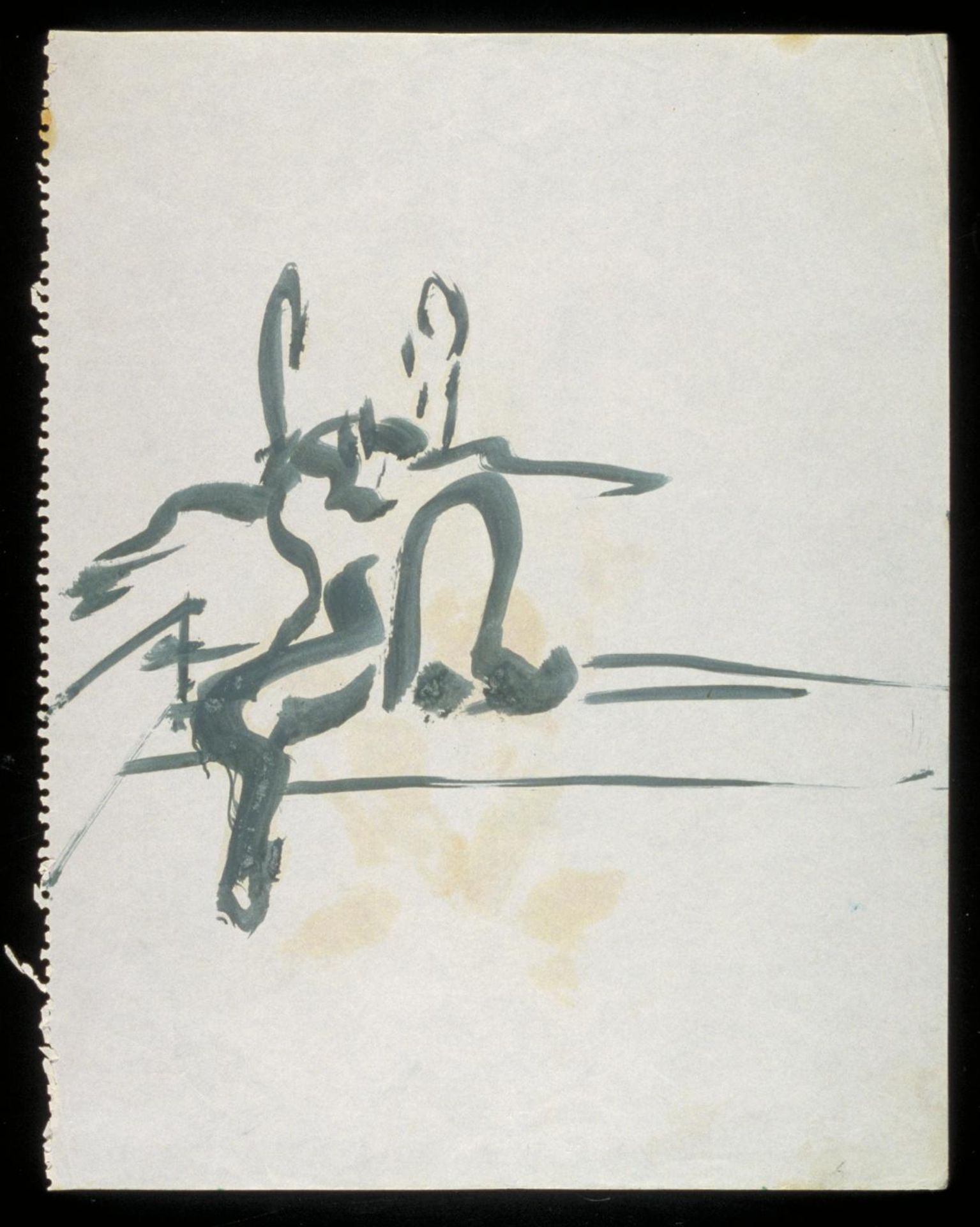 Collapsed Figure by Francis Bacon
