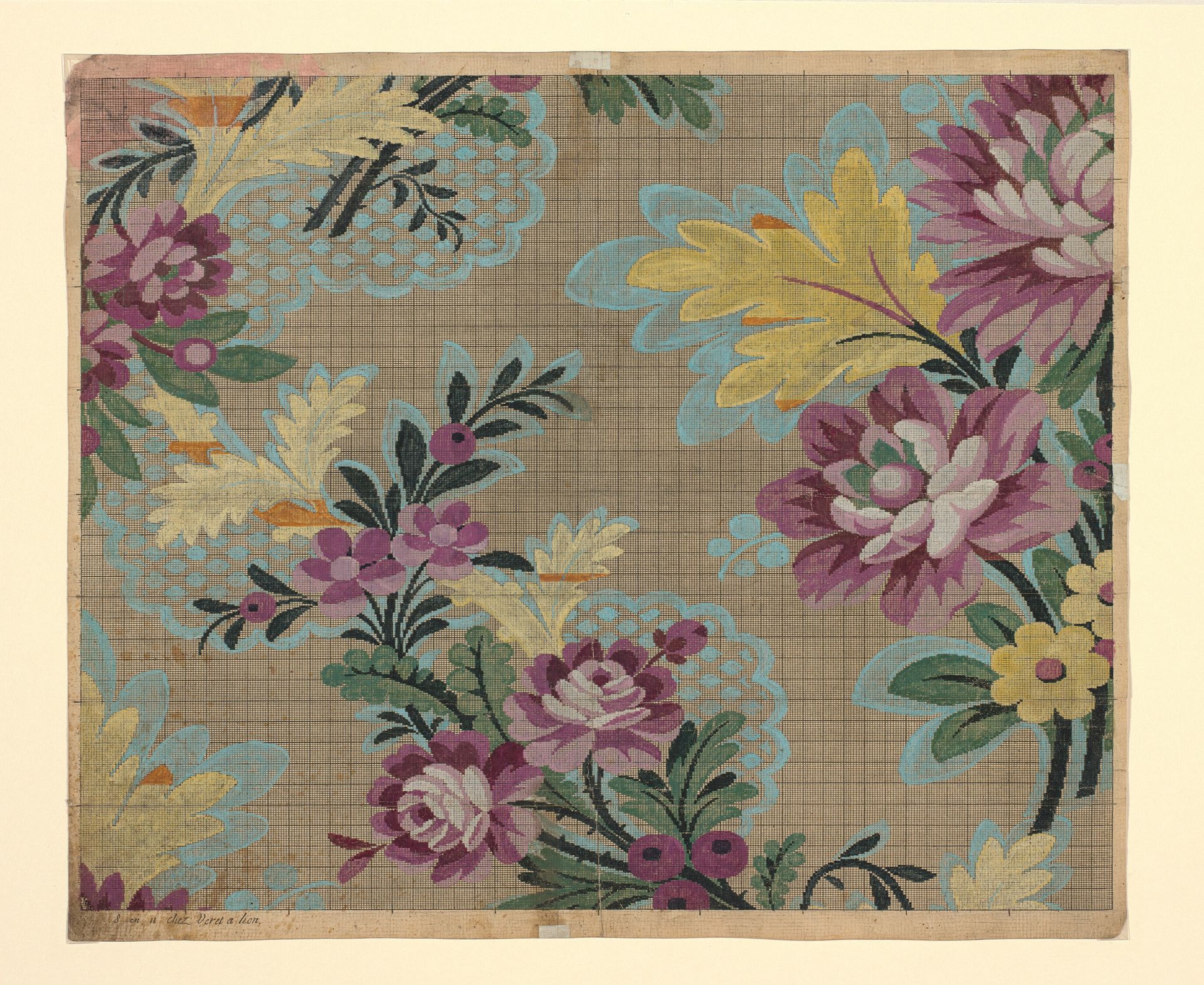 Mise-en-carte (Point-paper) by Germain Frères