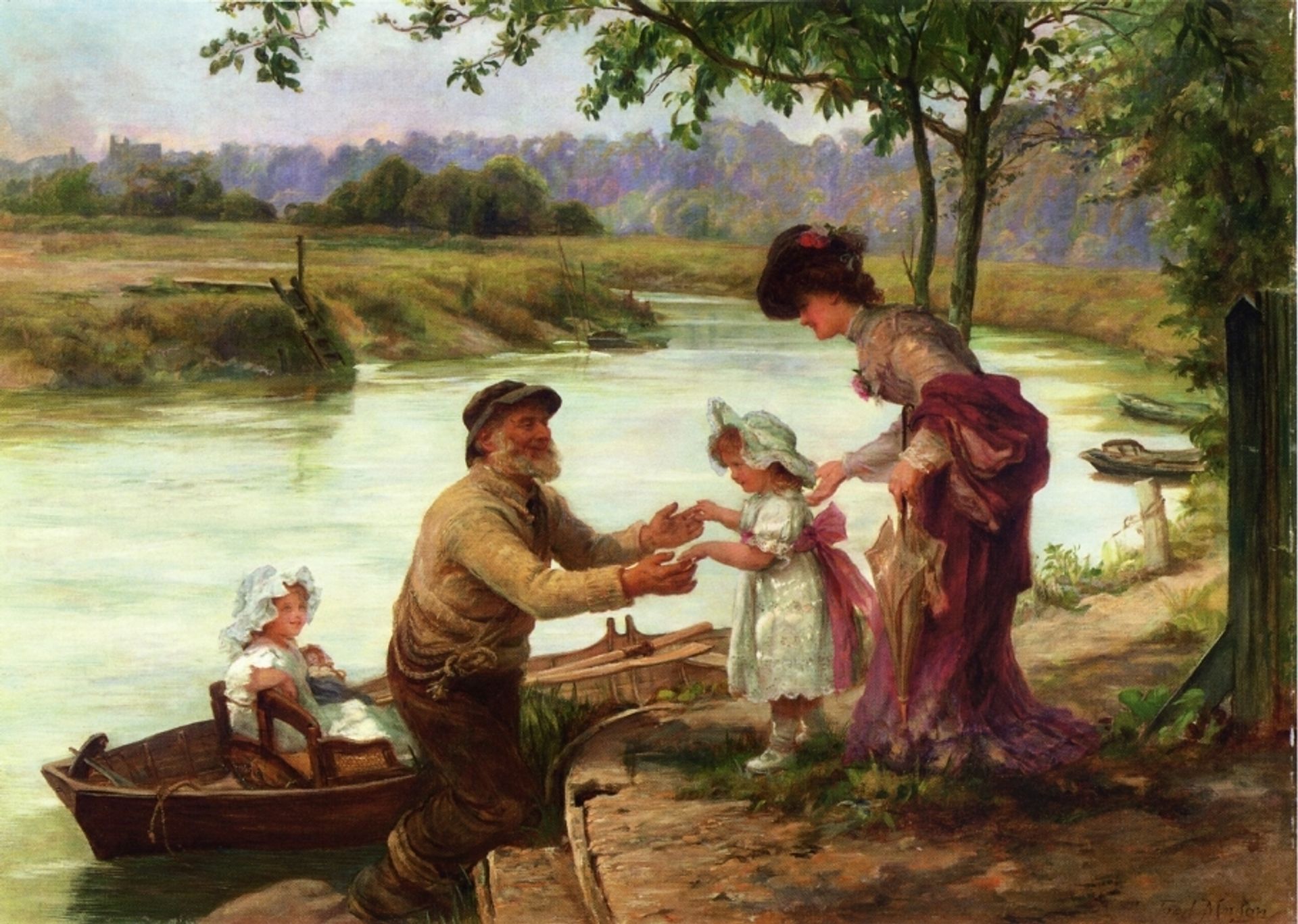Dainty Fares by Frederick Morgan