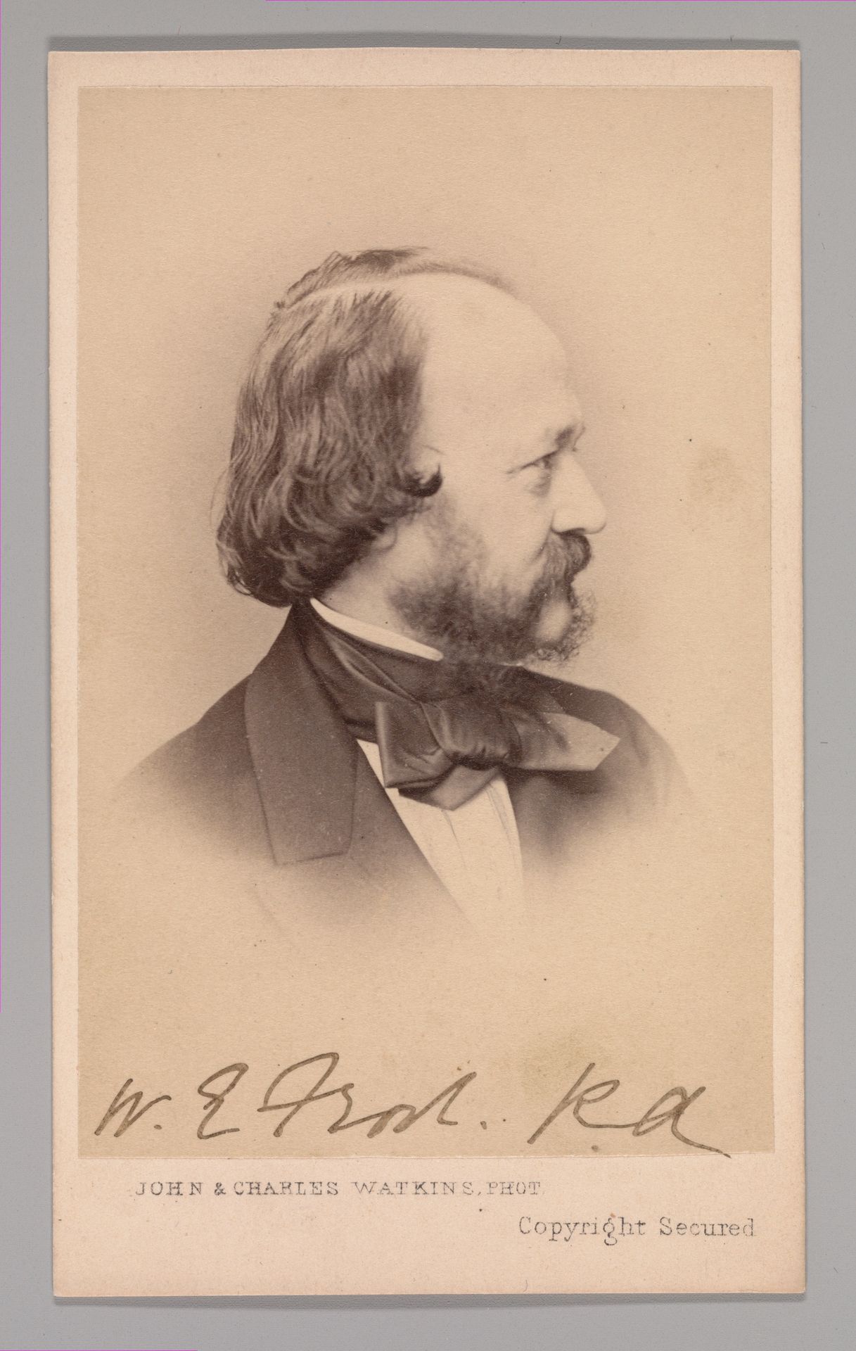[William Edward Frost] by John and Charles Watkins