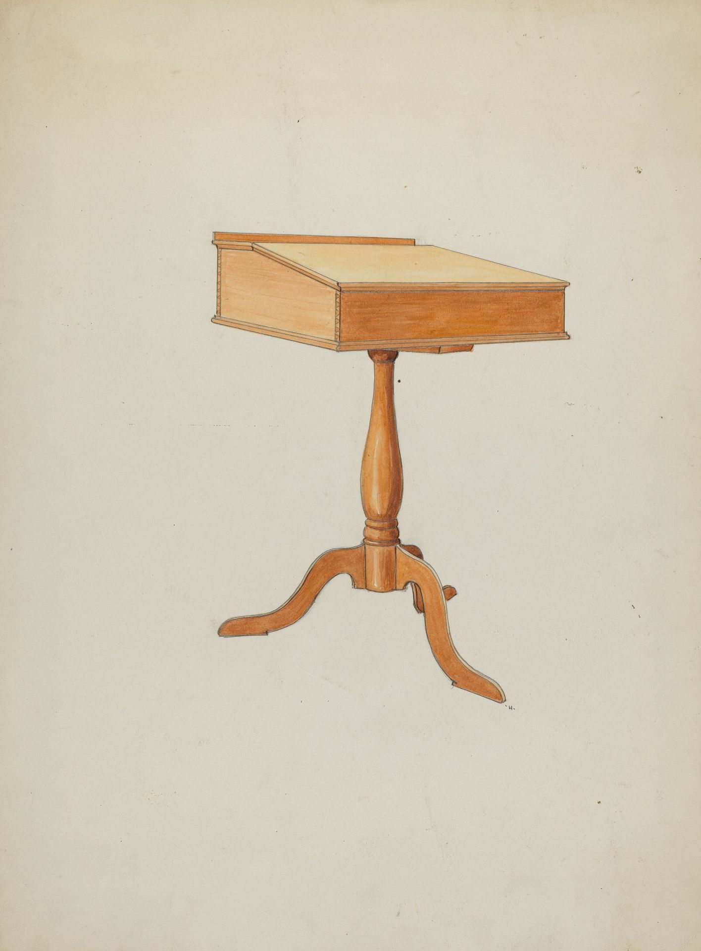 Shaker School Desk by Ray Holden