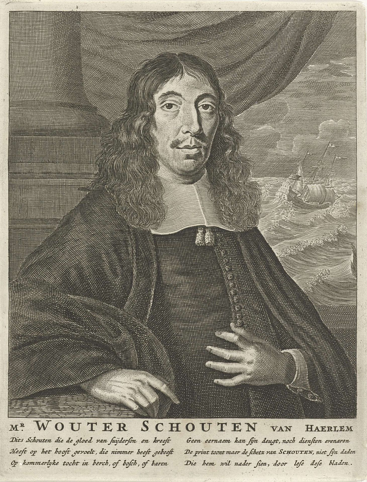 Portret van Wouter Schouten by Christiaan Hagen