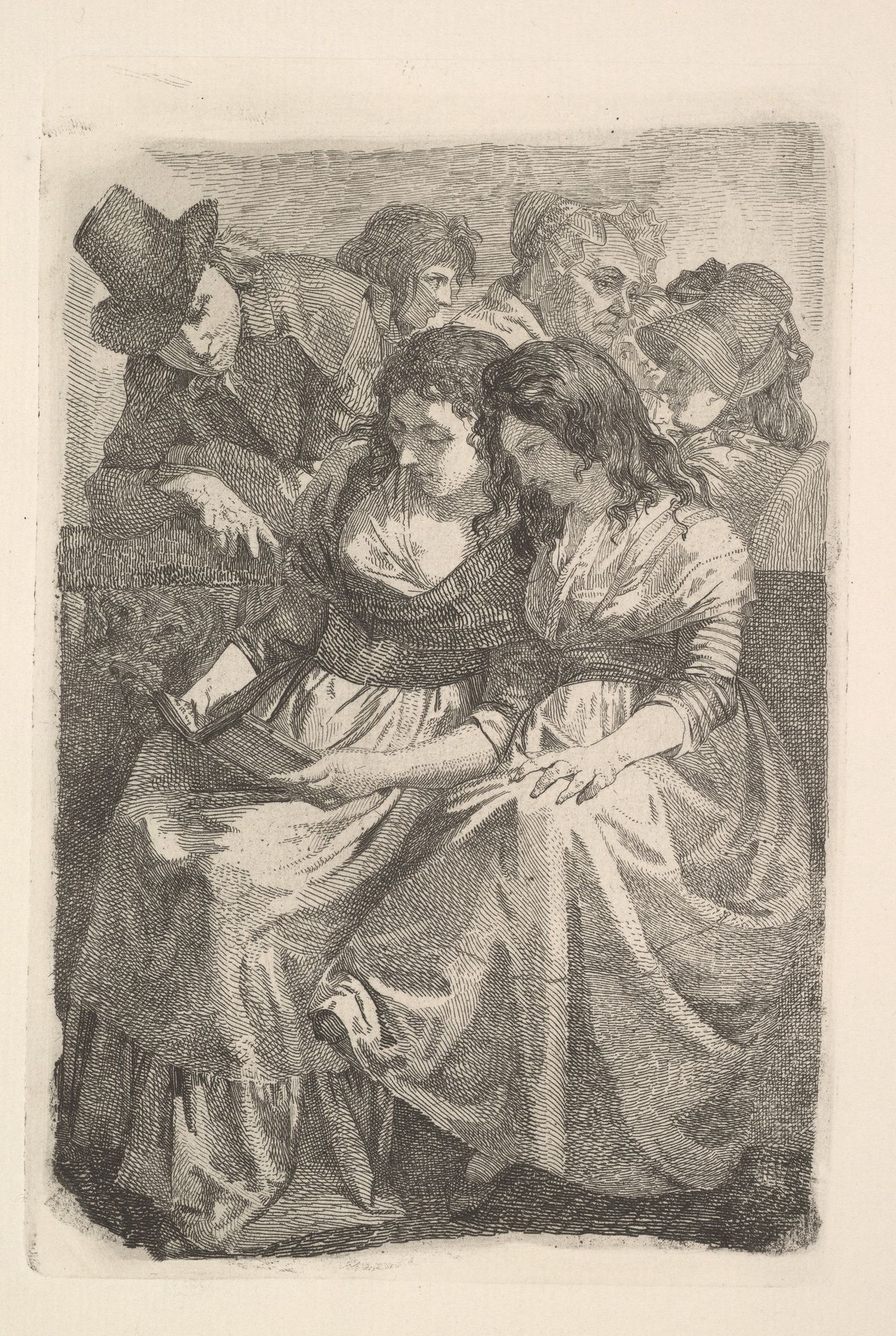 Schadow and His Family by Johann Gottfried Schadow
