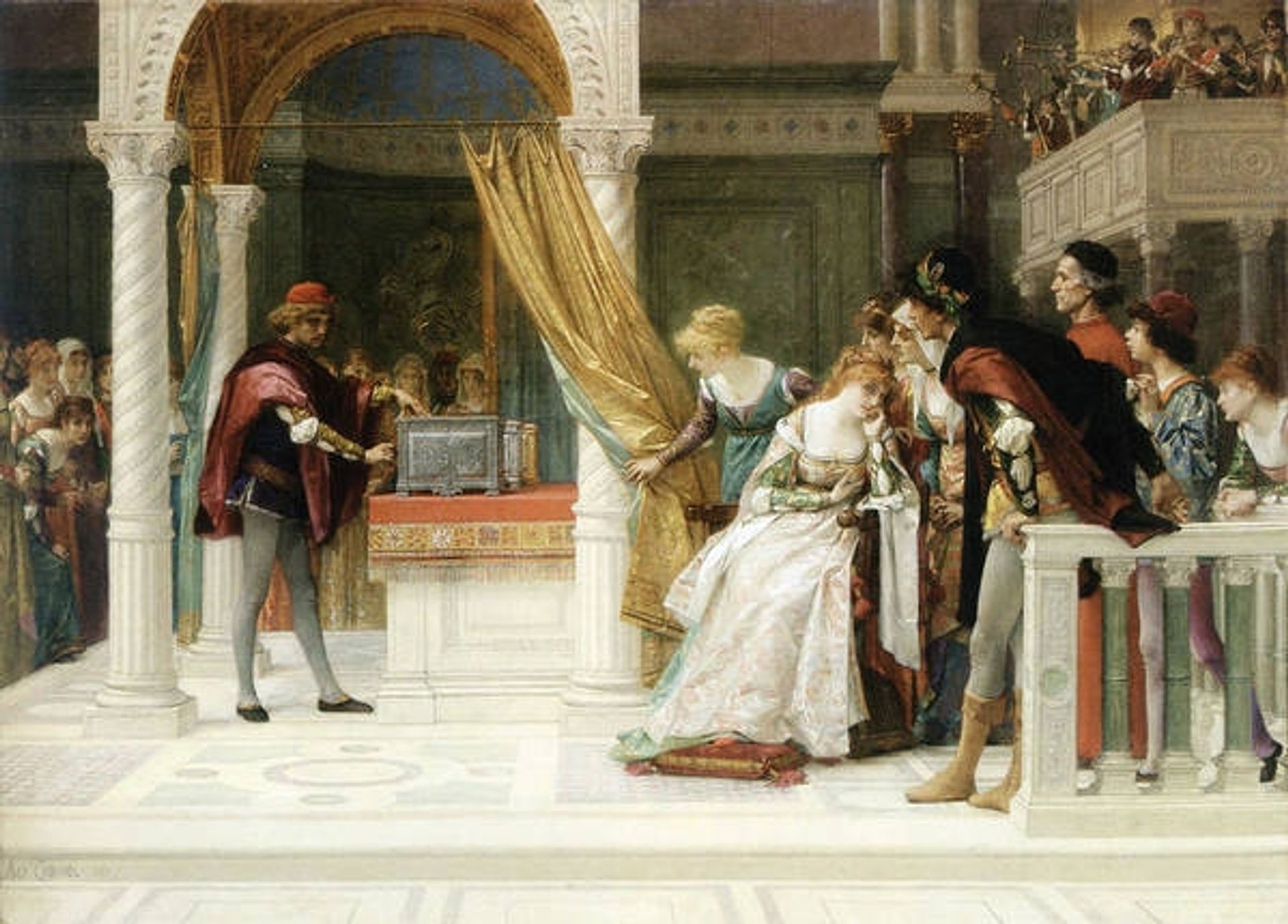 Portia, from 'The Merchant of Venice' by Alexandre Cabanel
